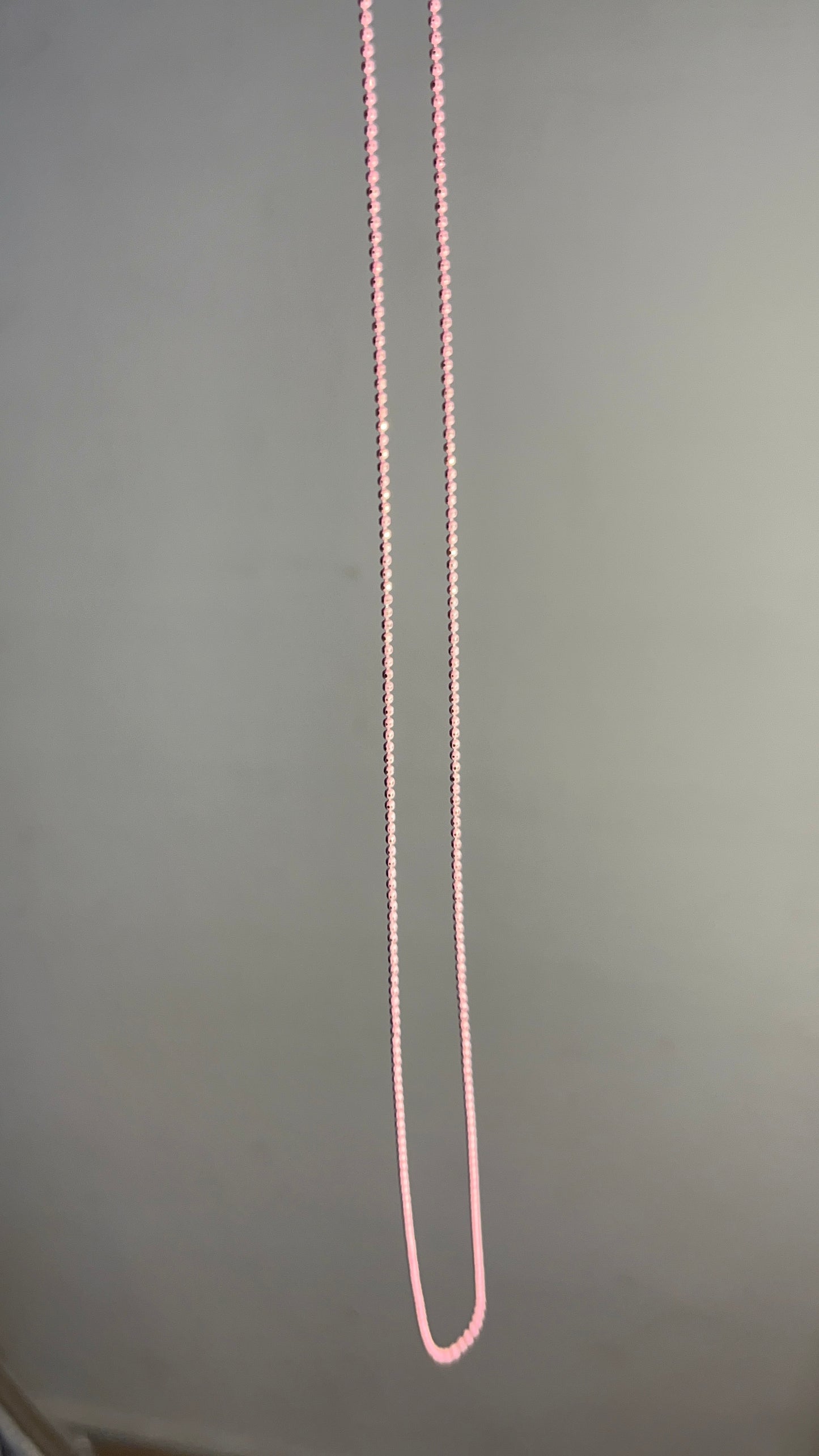 Pink Flower Necklace