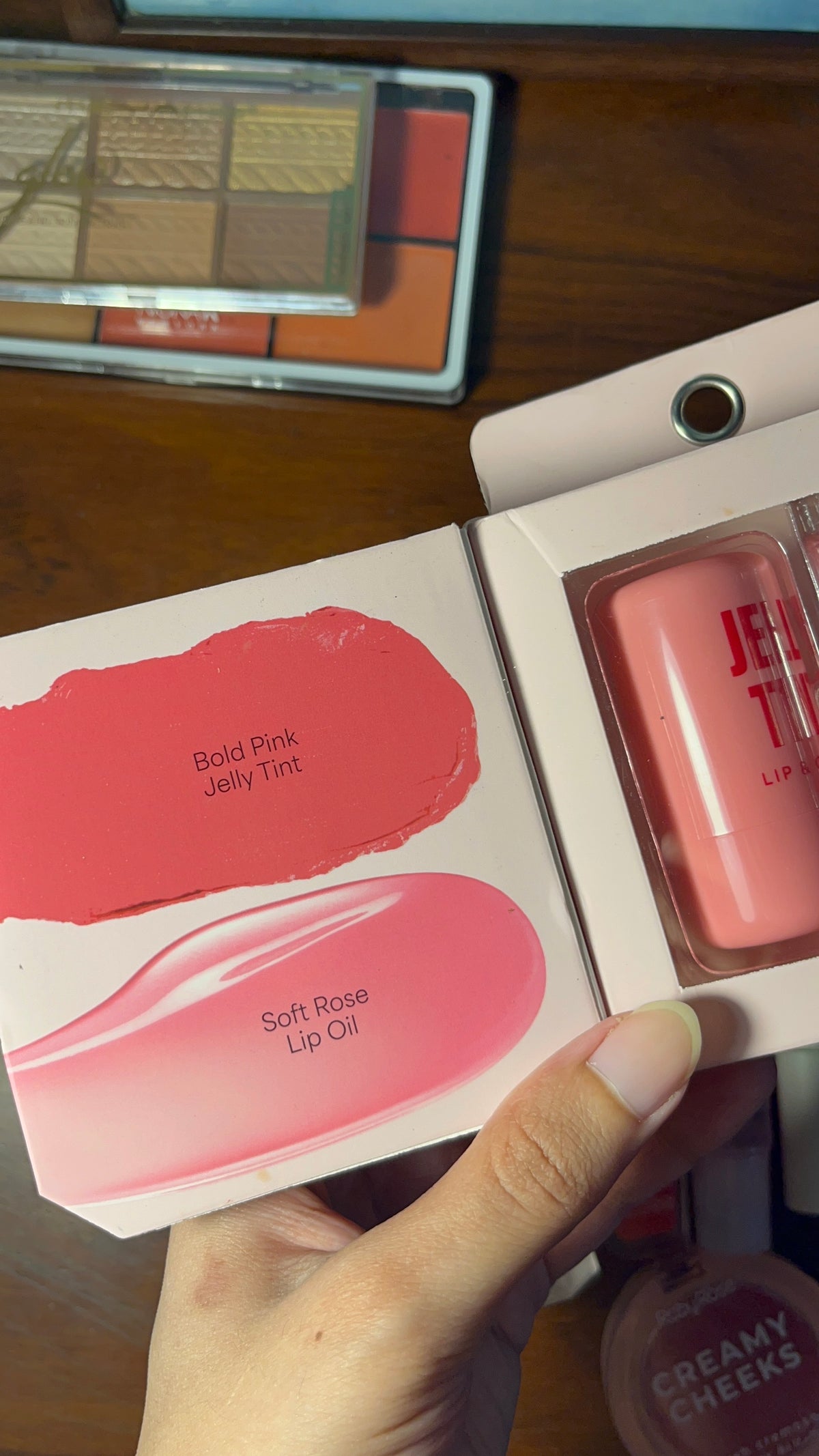 Jelly tint and LipOil