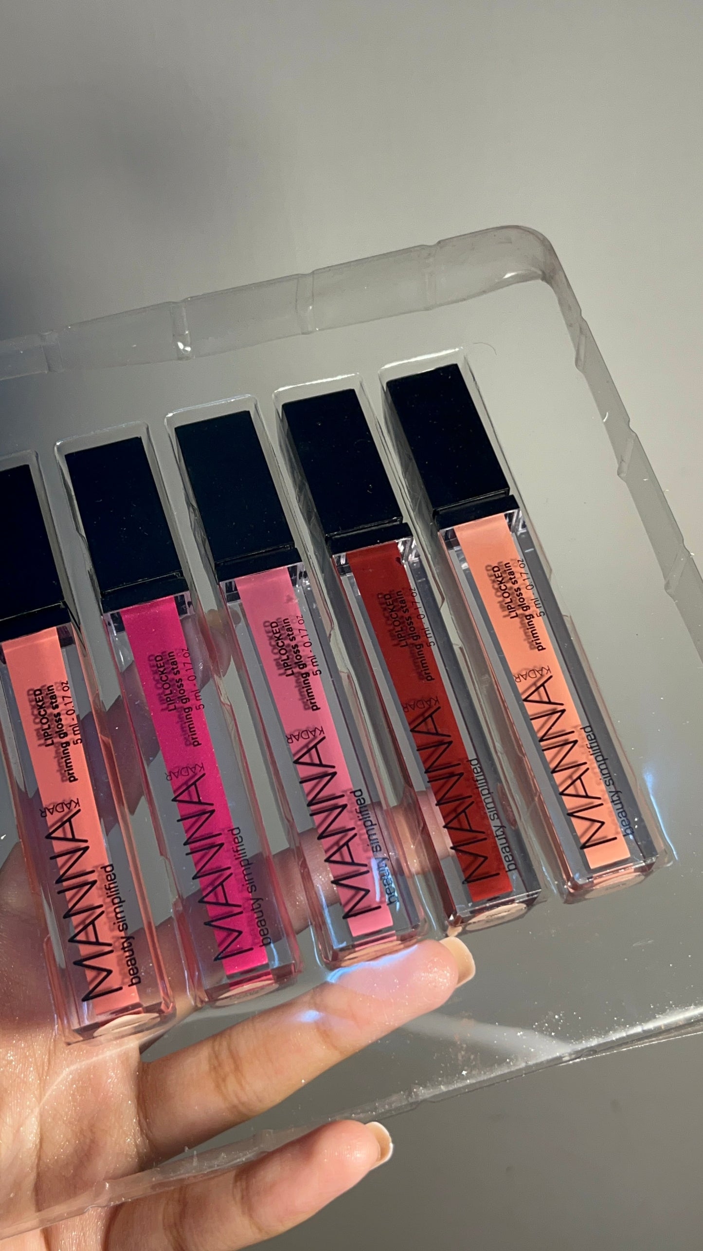 Set of 5 liquid matte lipsticks