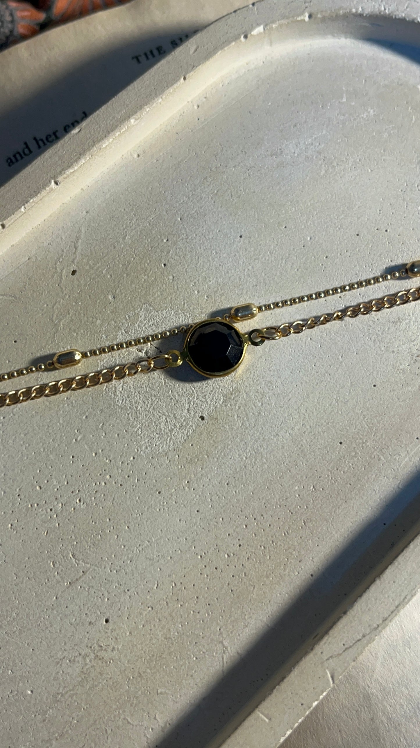 Double Chain Necklace-019