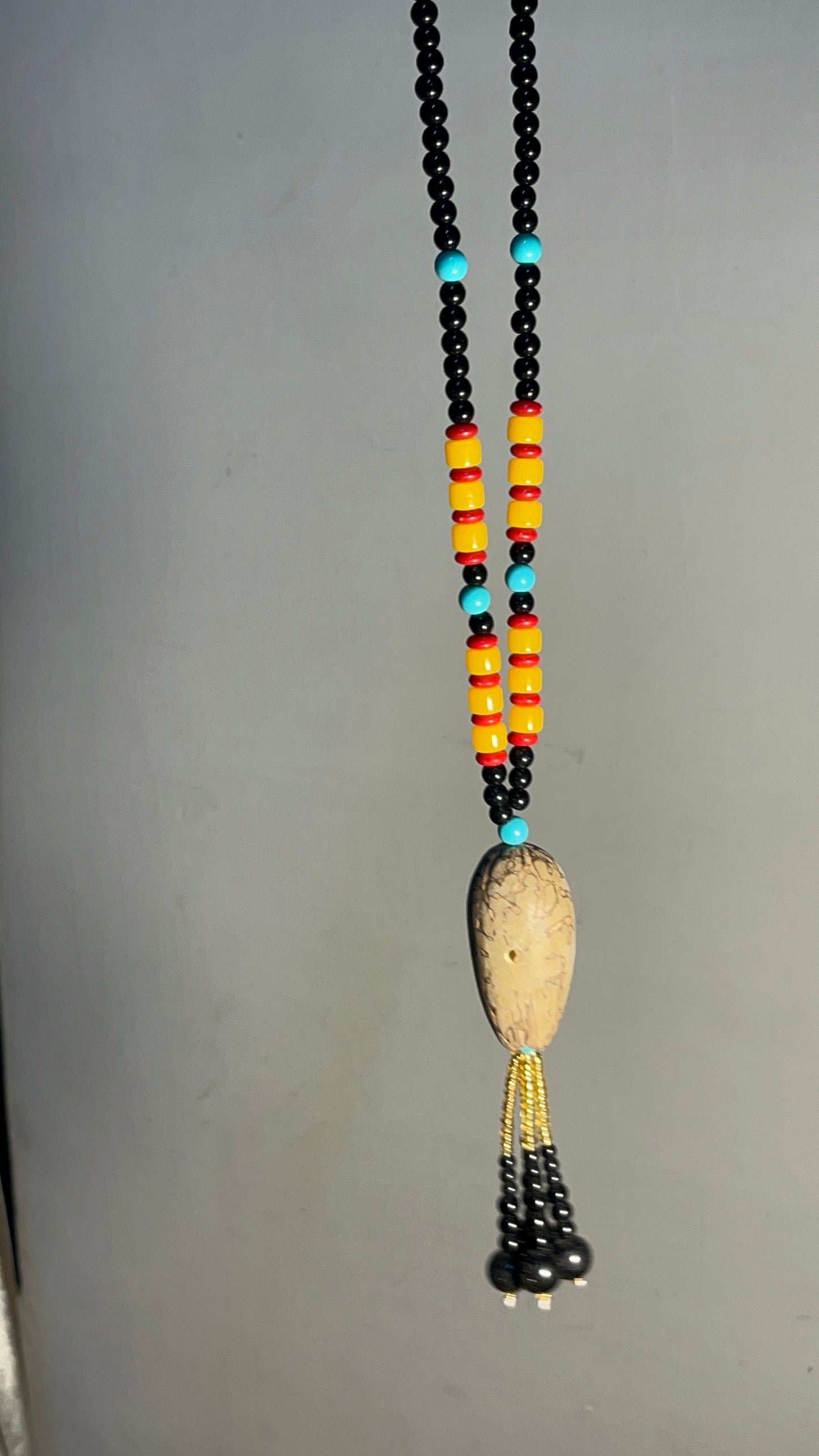 Long Stone Necklace