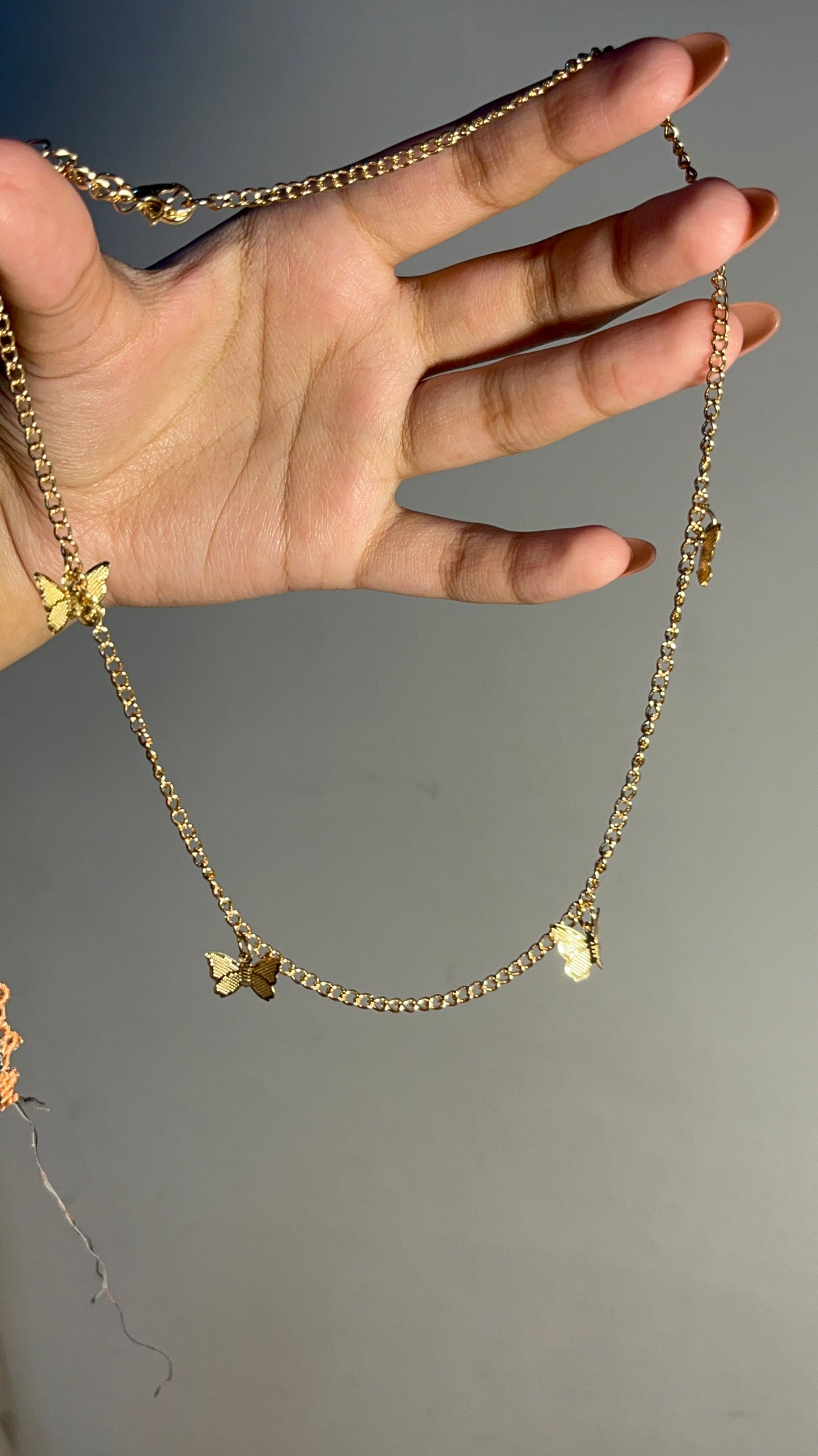 Cute Butterfly Necklace-015