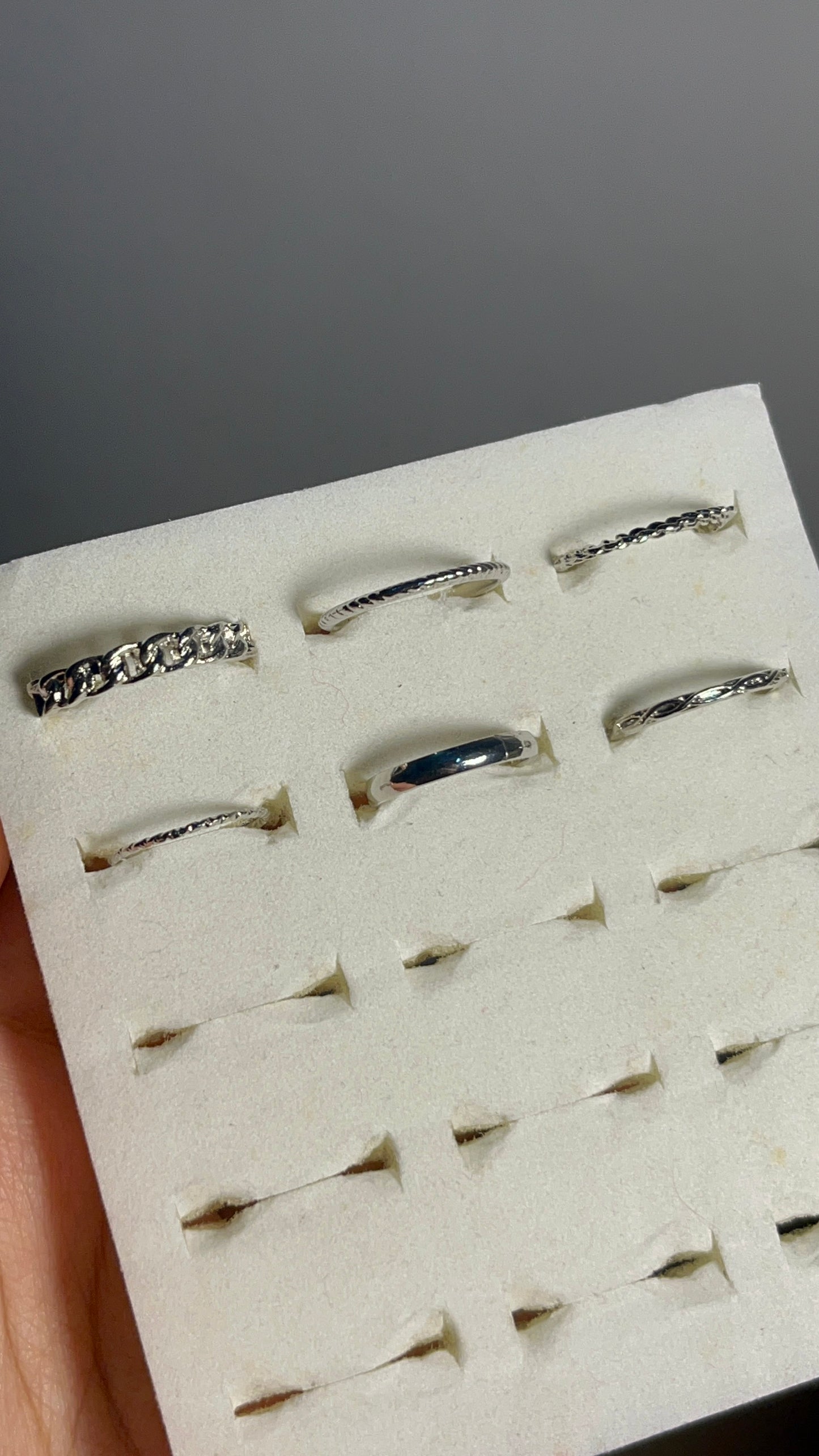Set of 6 Rings-059