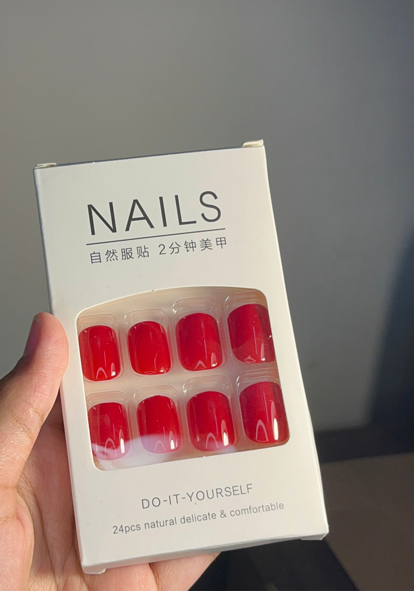 Nails Red-35
