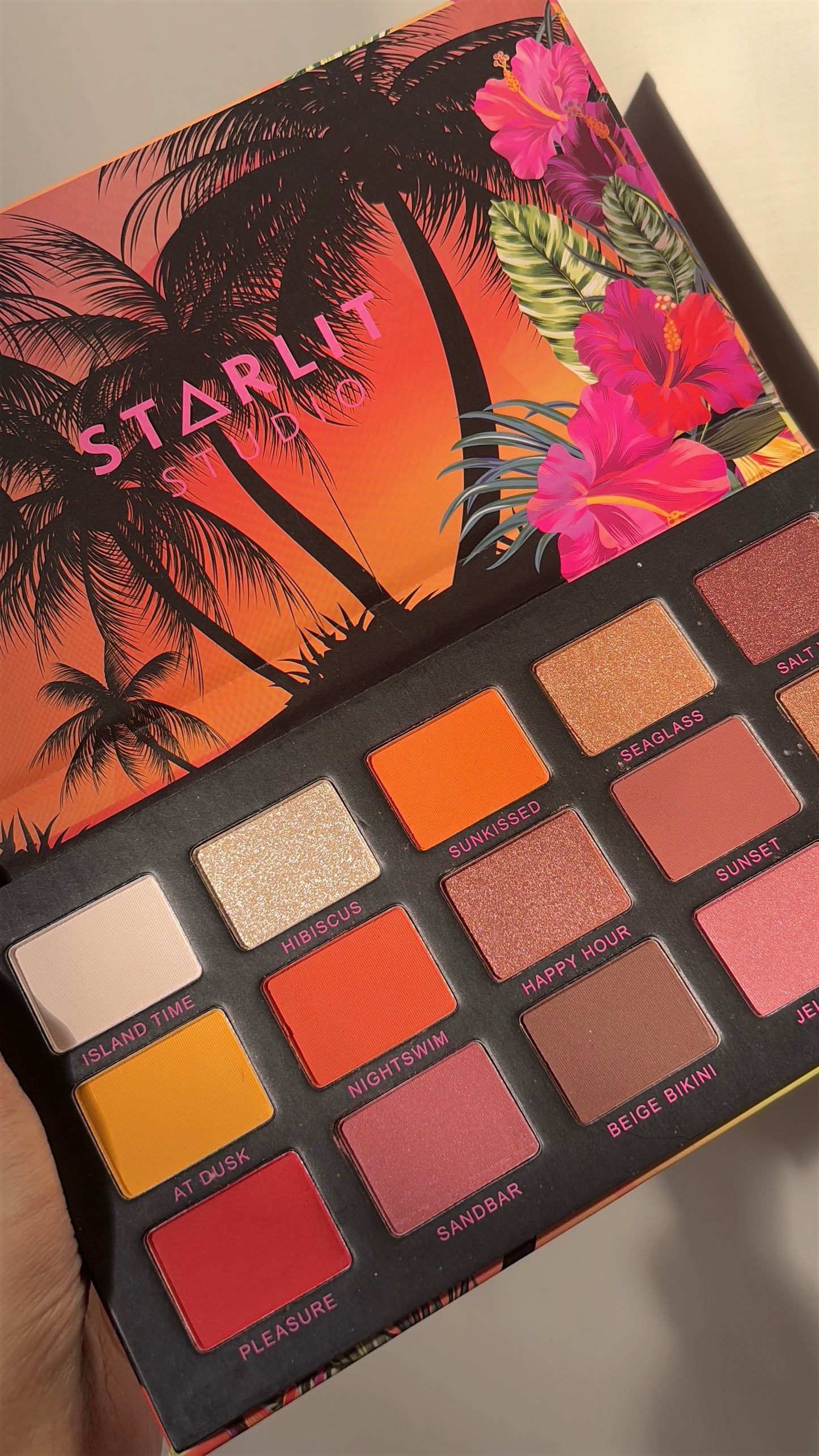 STARLIT Tropical Eyeshadow Palette