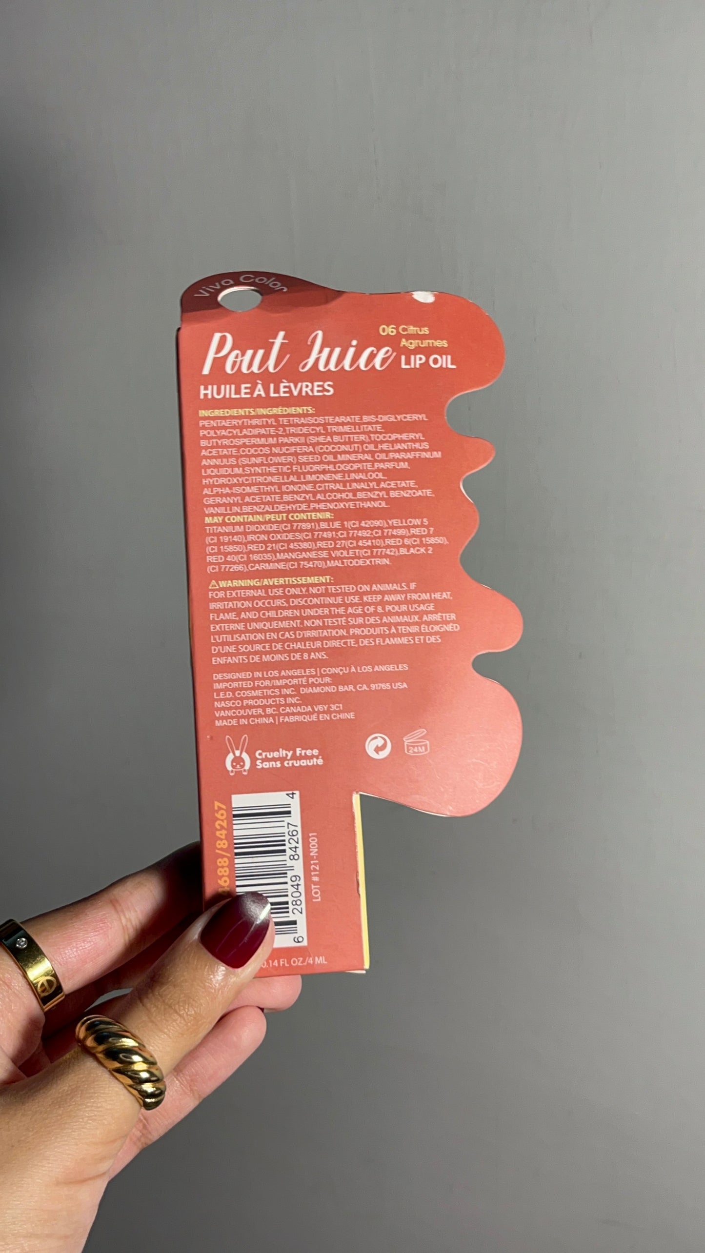 Flavoured LipOils