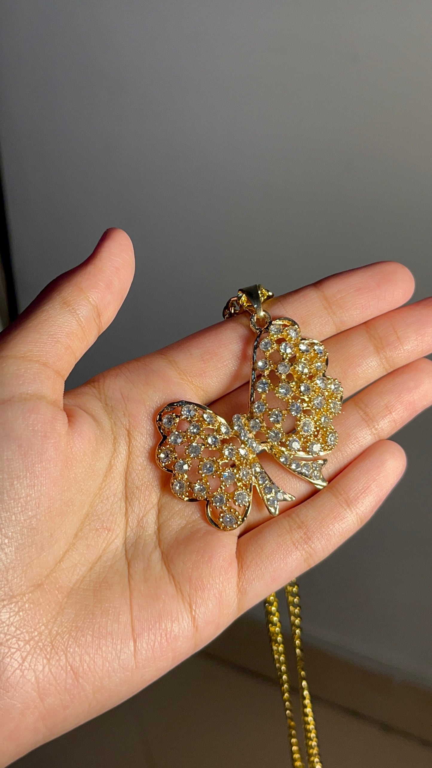 Butterfly Golden-Necklace