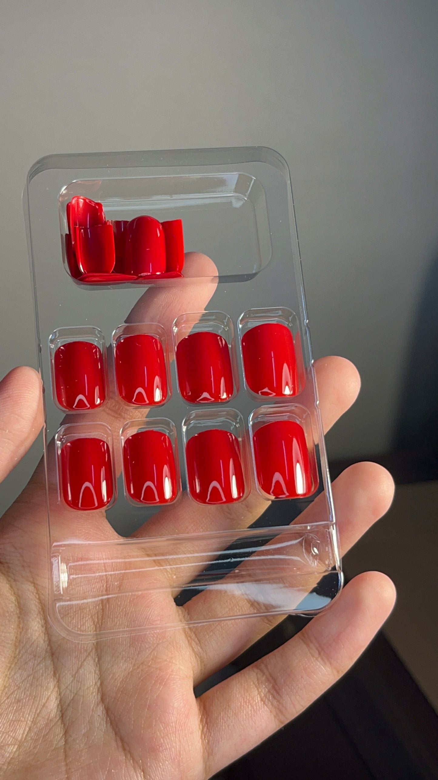 Nails Red-35