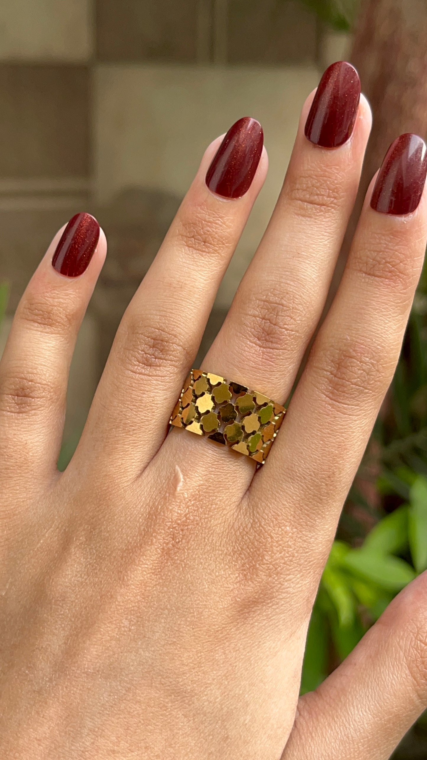 Chunky Gold Ring