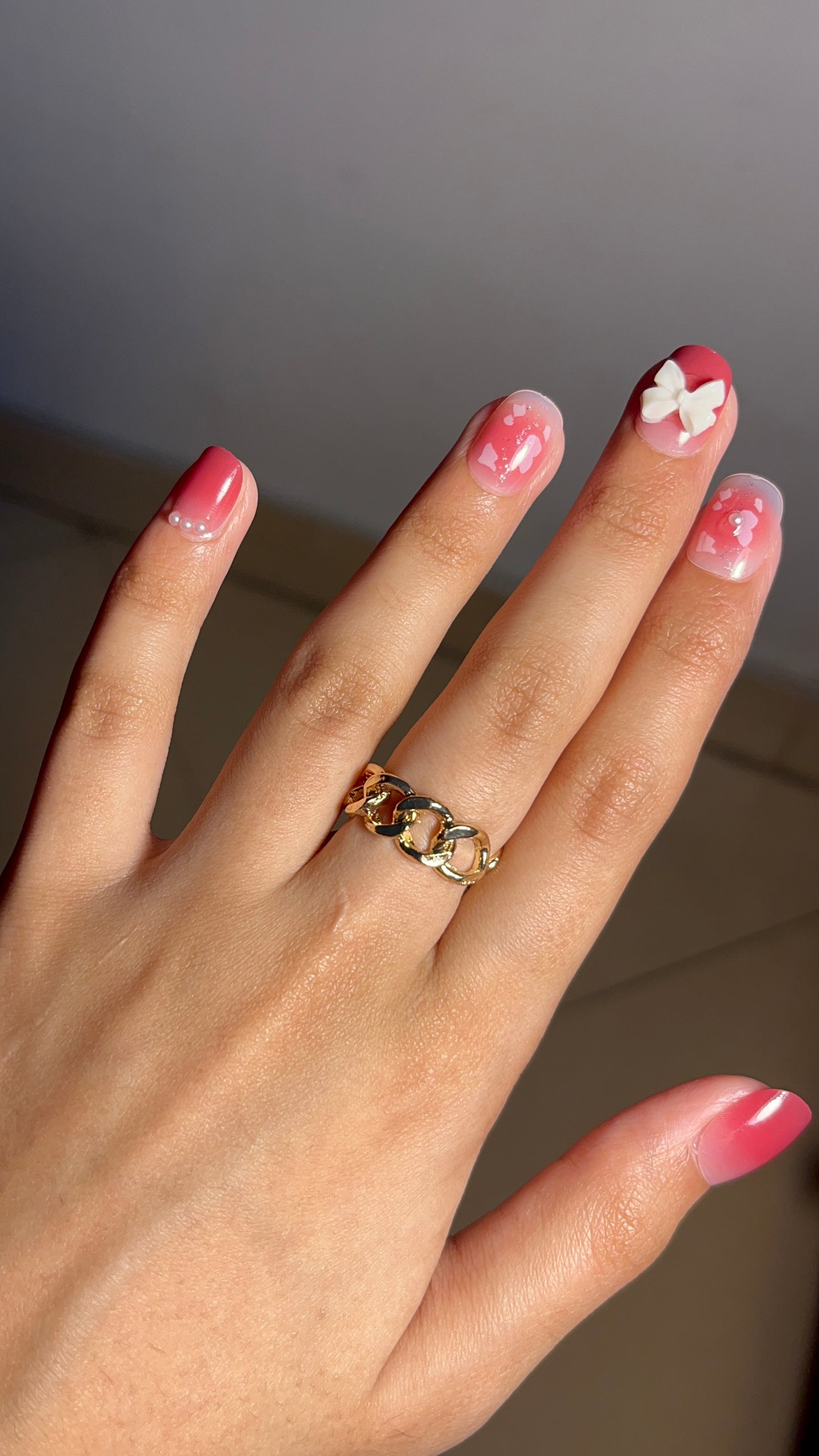 Golden Chain Ring-01