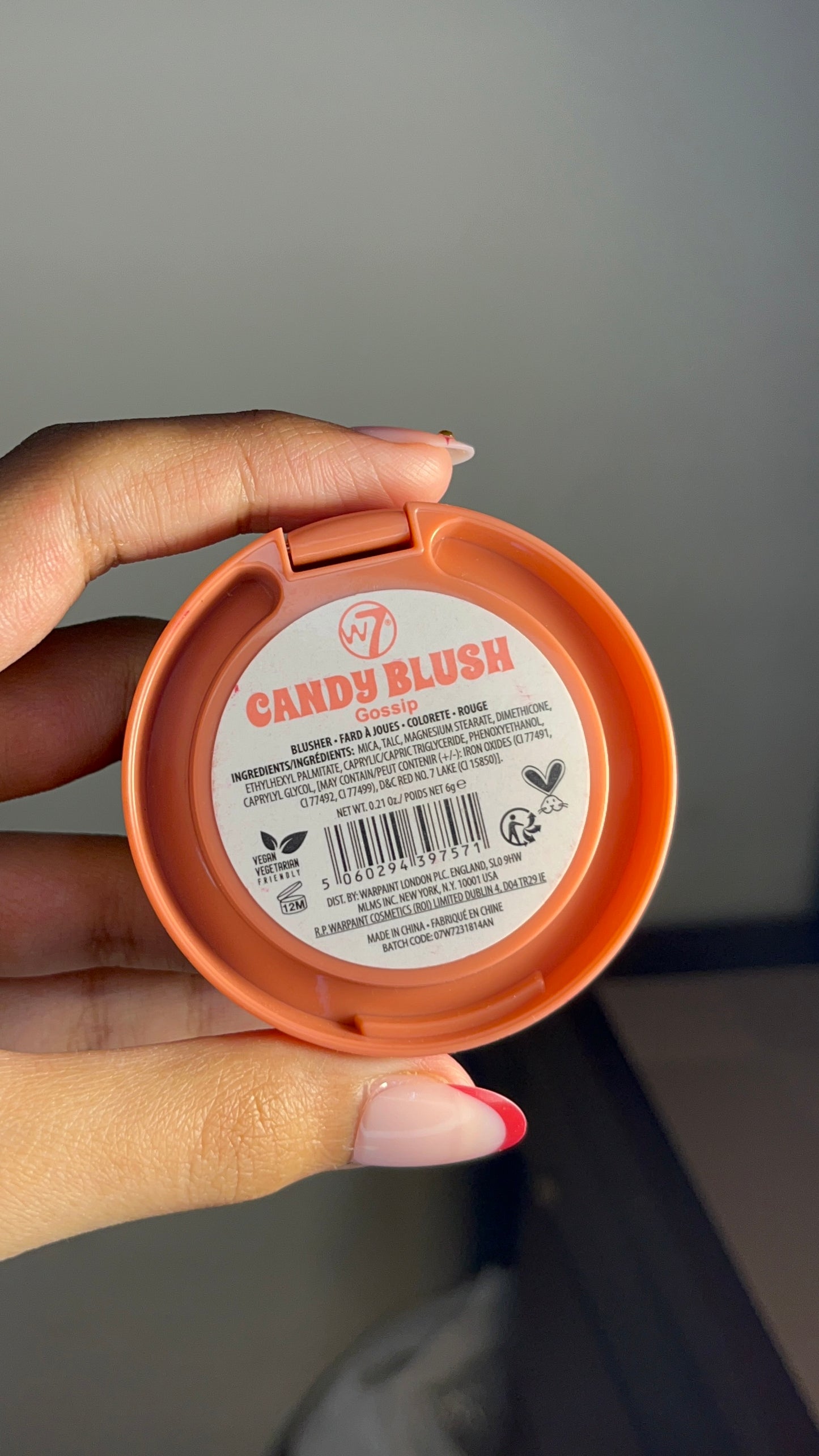 W7 CANDY BLUSH