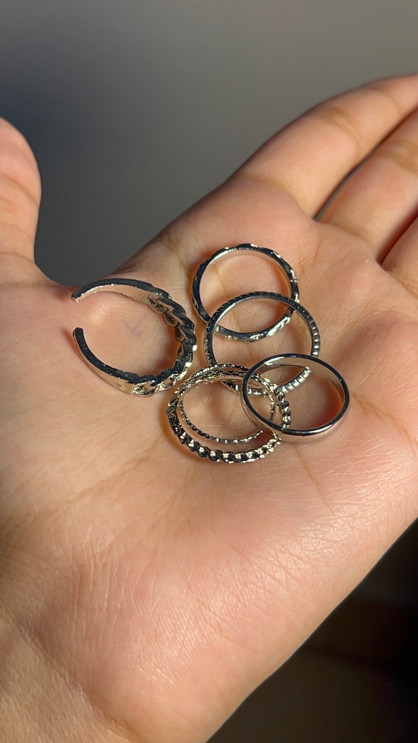 Set of 6 Rings-059