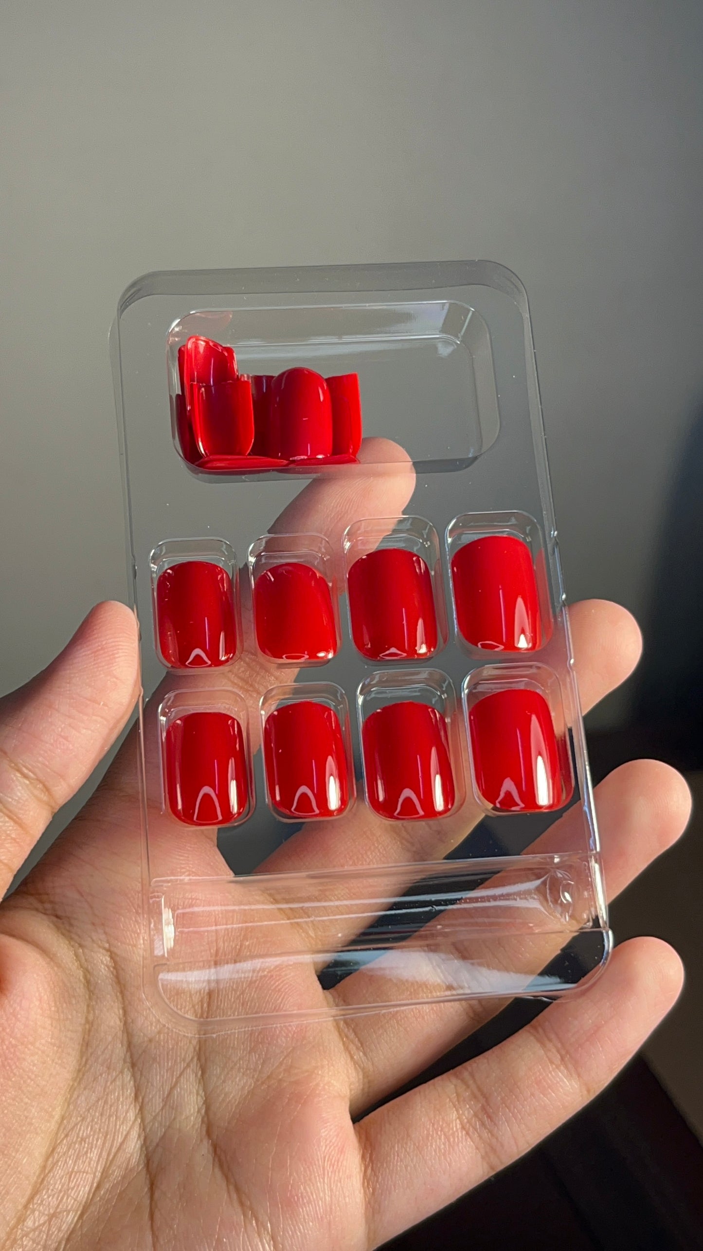 Nails Red-35
