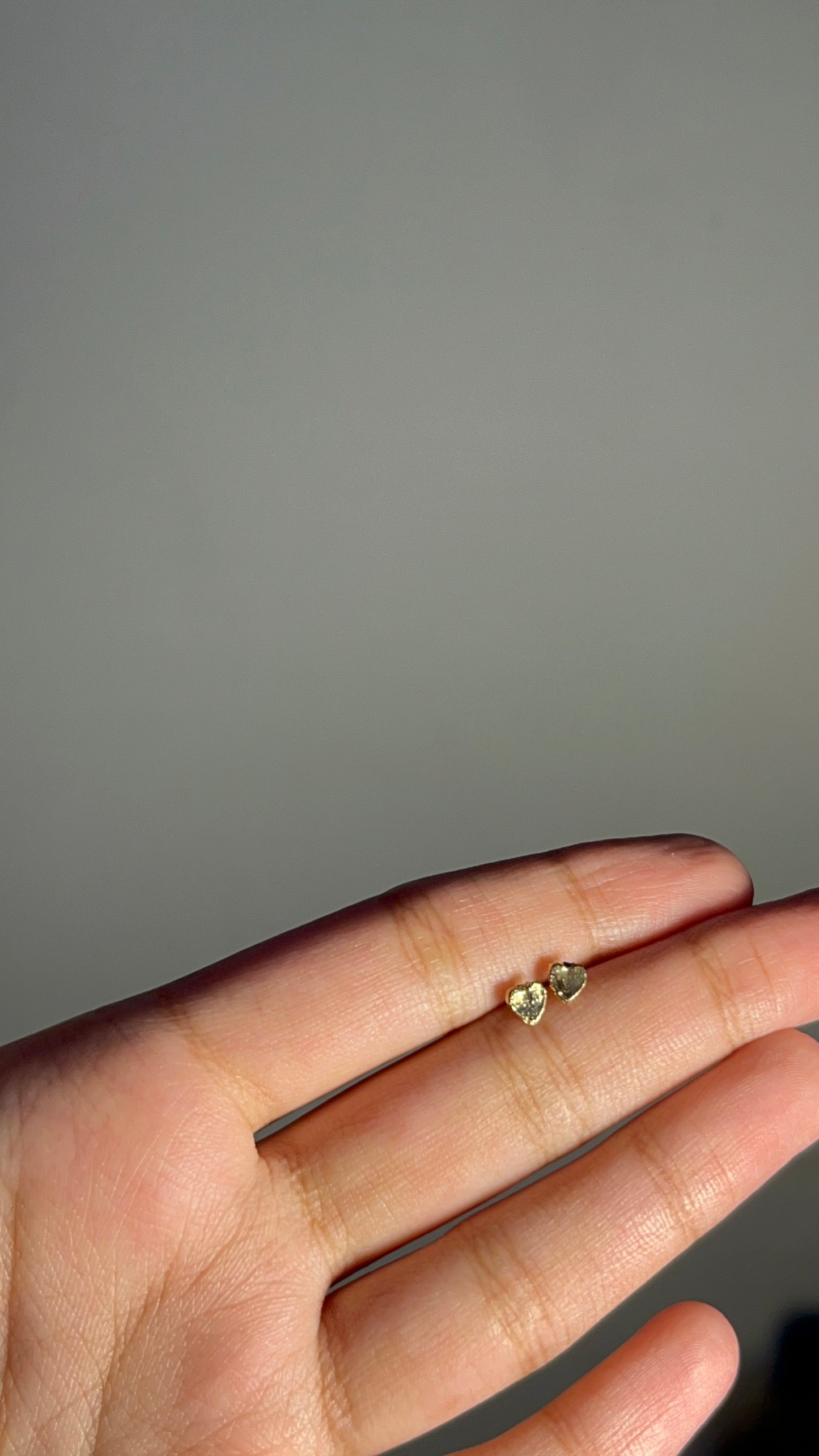 Heart Studs