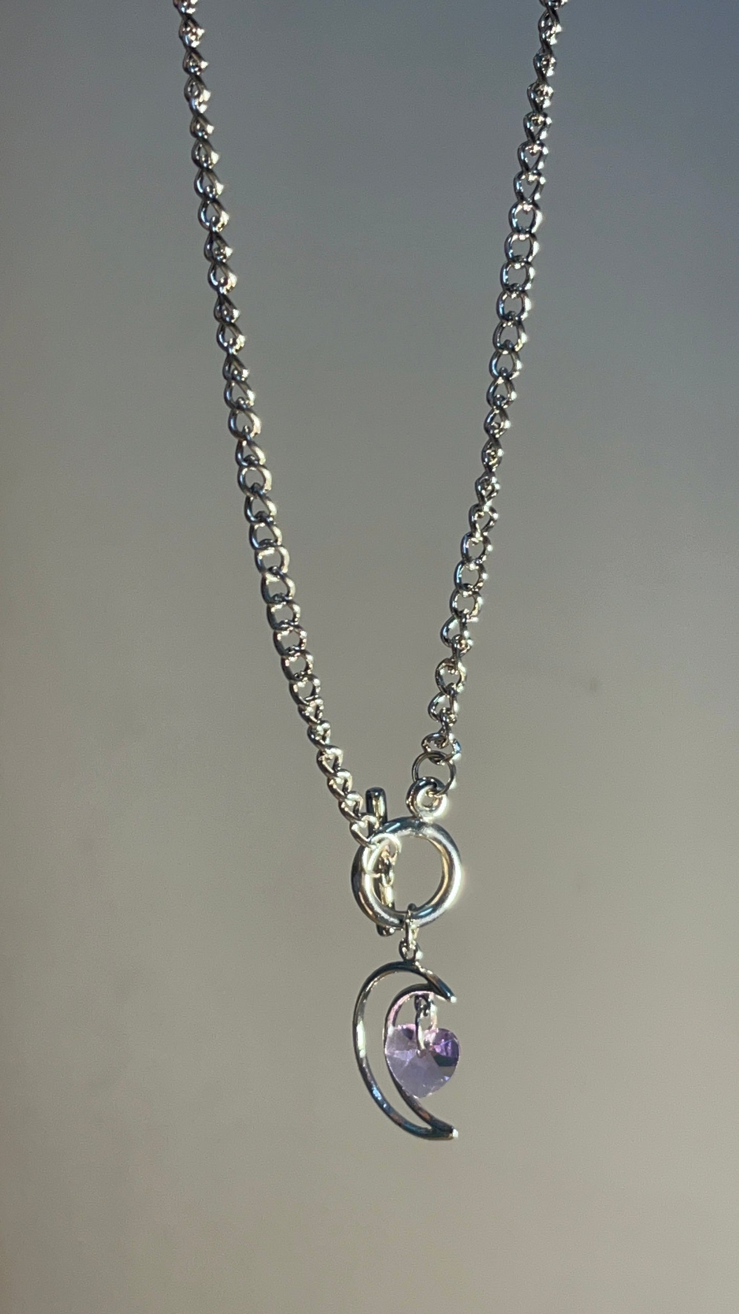 Moon Purple Necklace