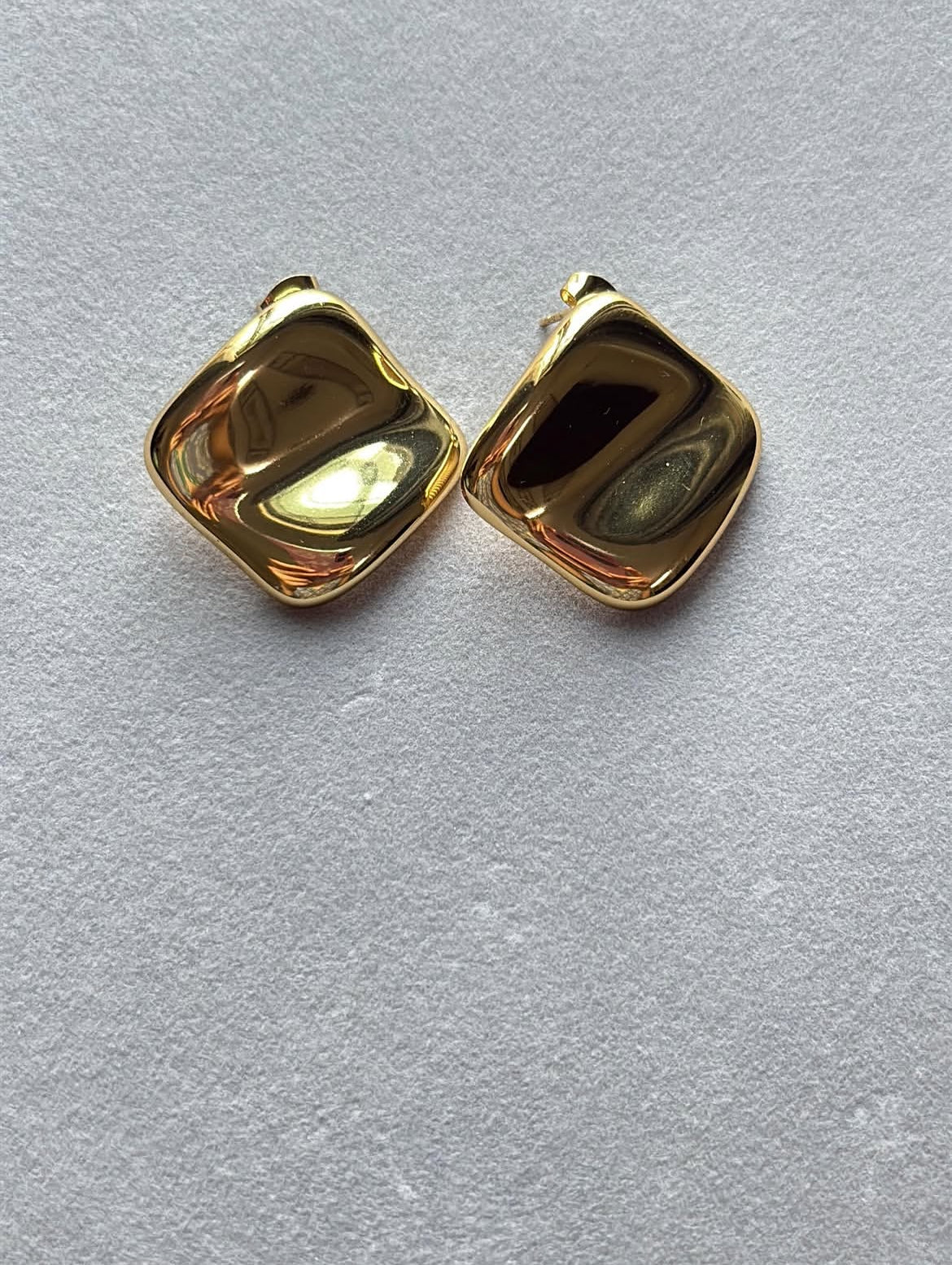 Chunky Gold Studs
