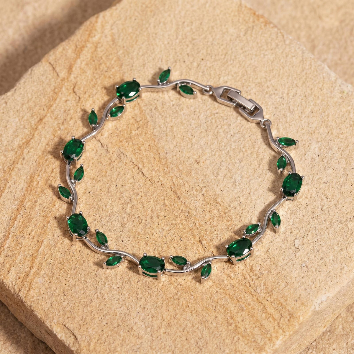 Green Tulip Bracelet