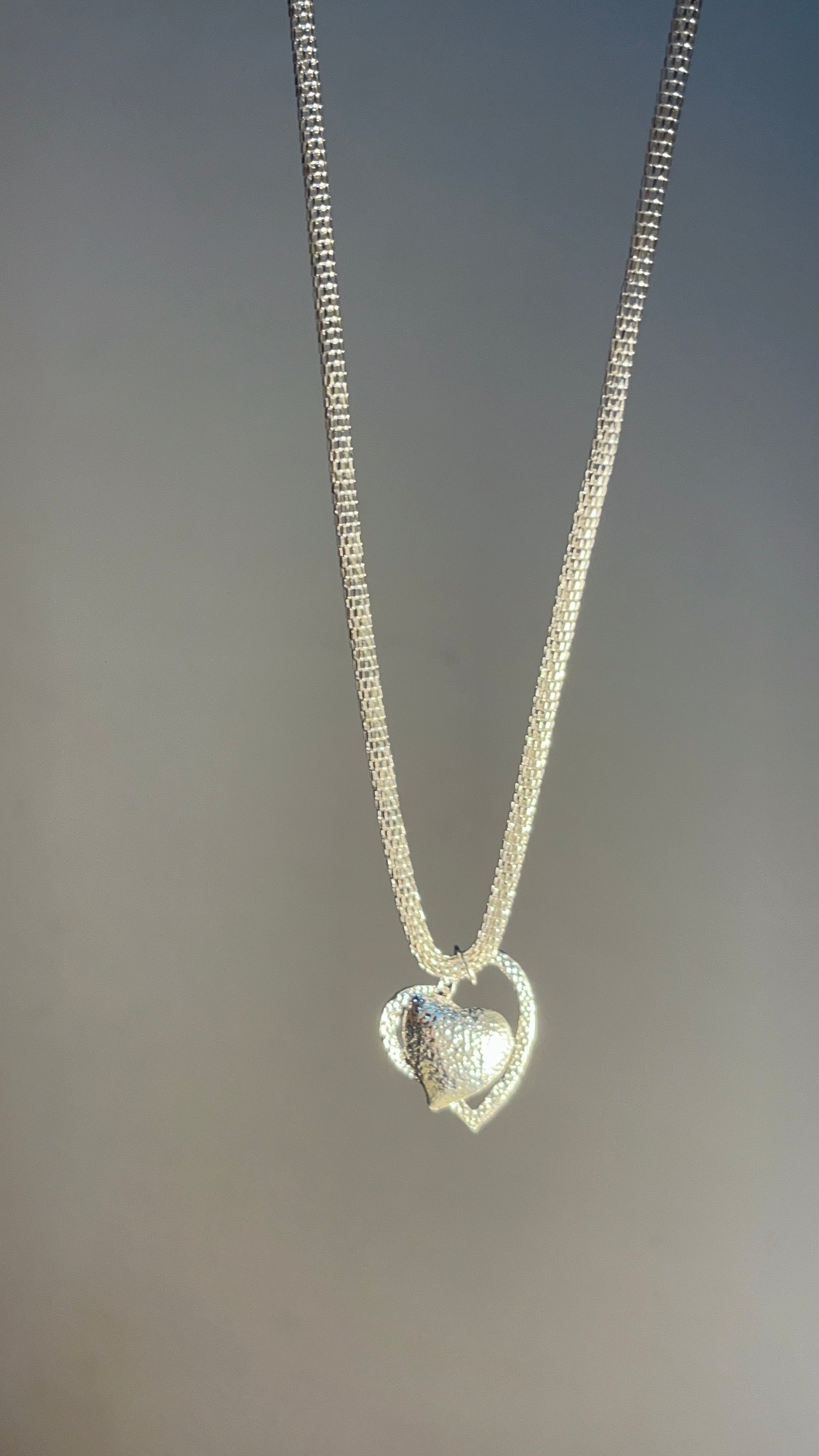 Silver Heart Necklace
