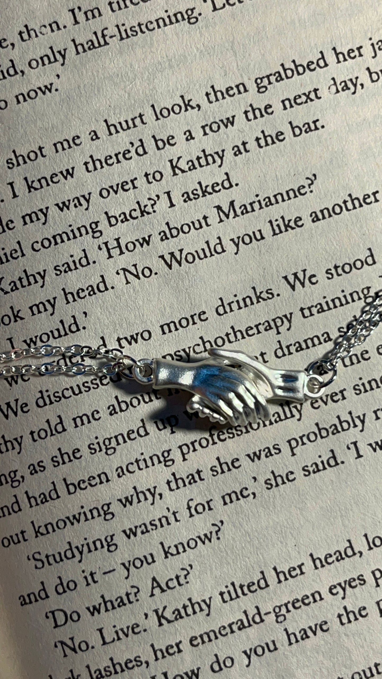Set of 2 Friendship Necklaces-Silver