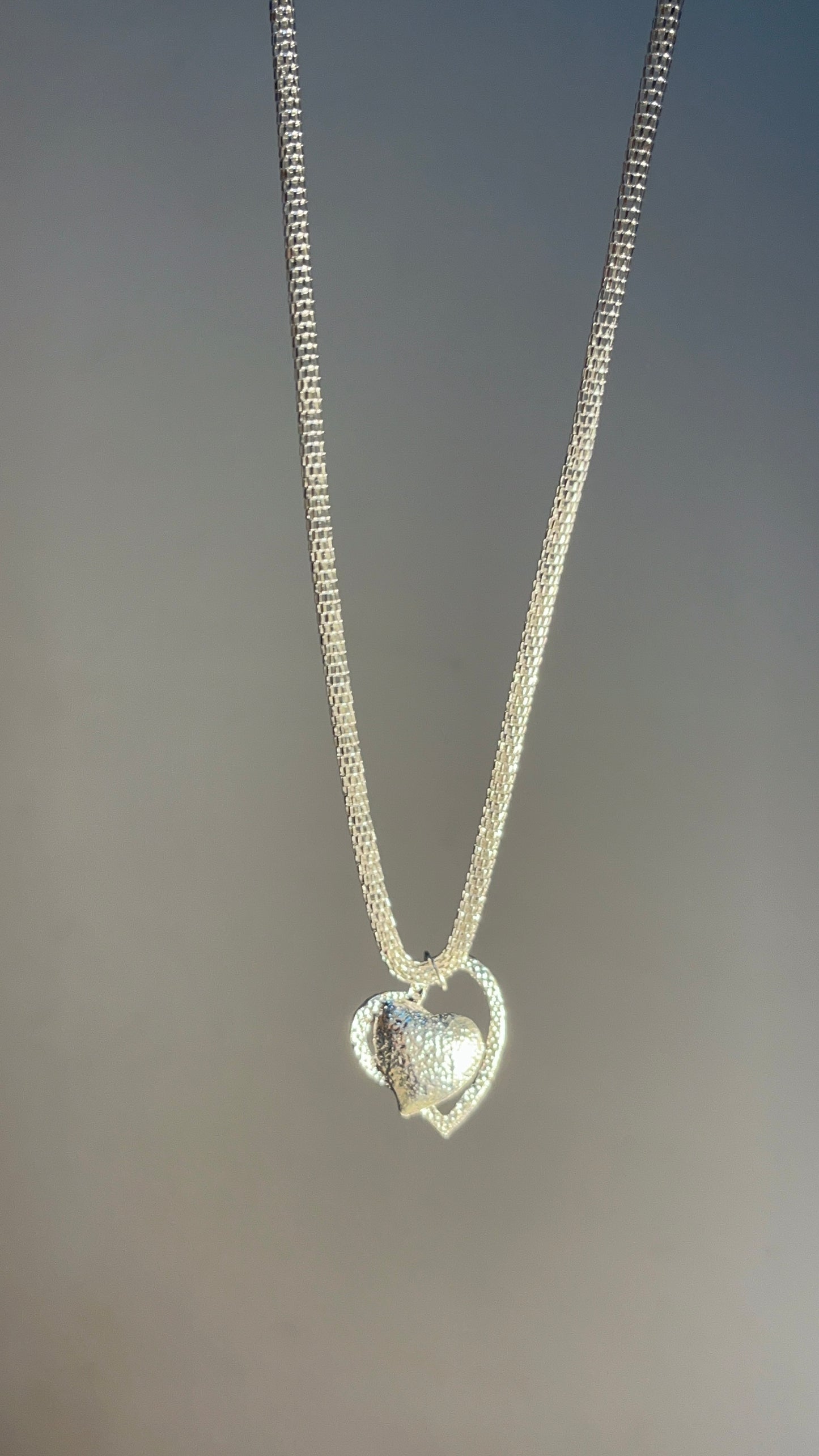 Silver Heart Necklace