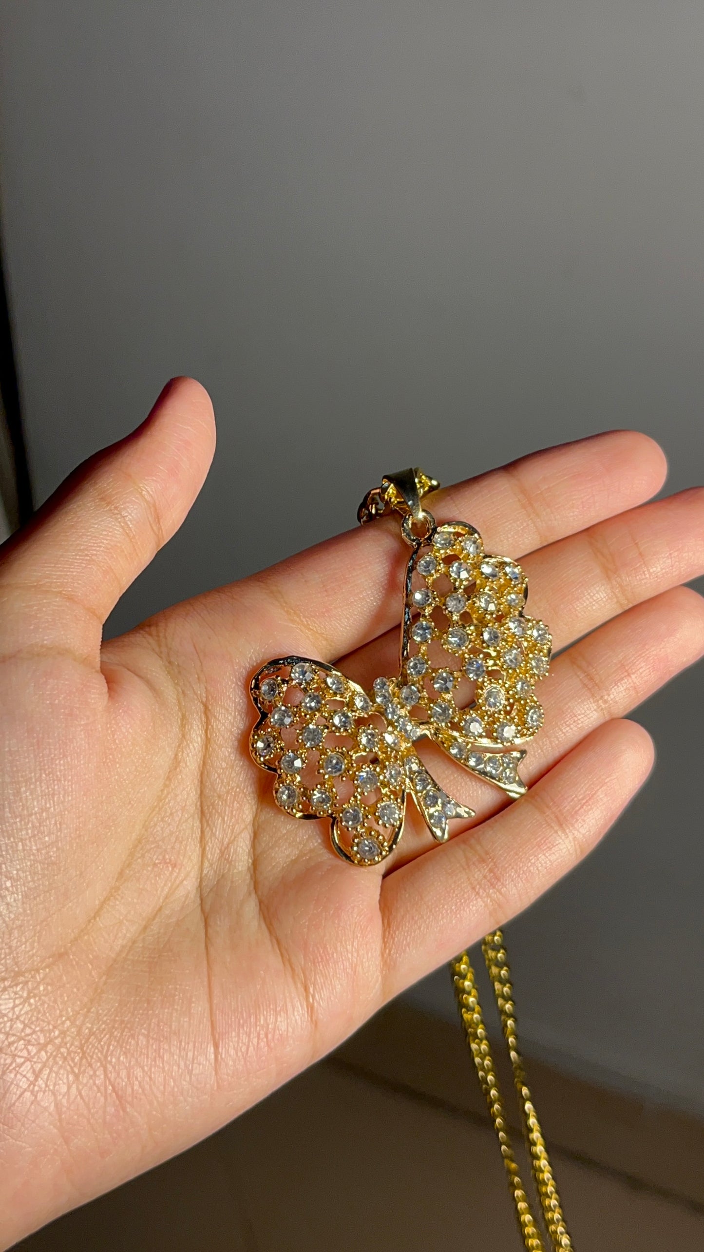 Butterfly Golden-Necklace