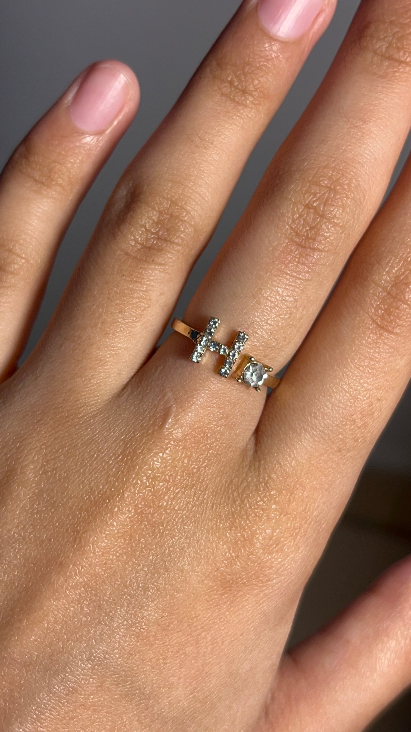 Name Initials Ring H-055