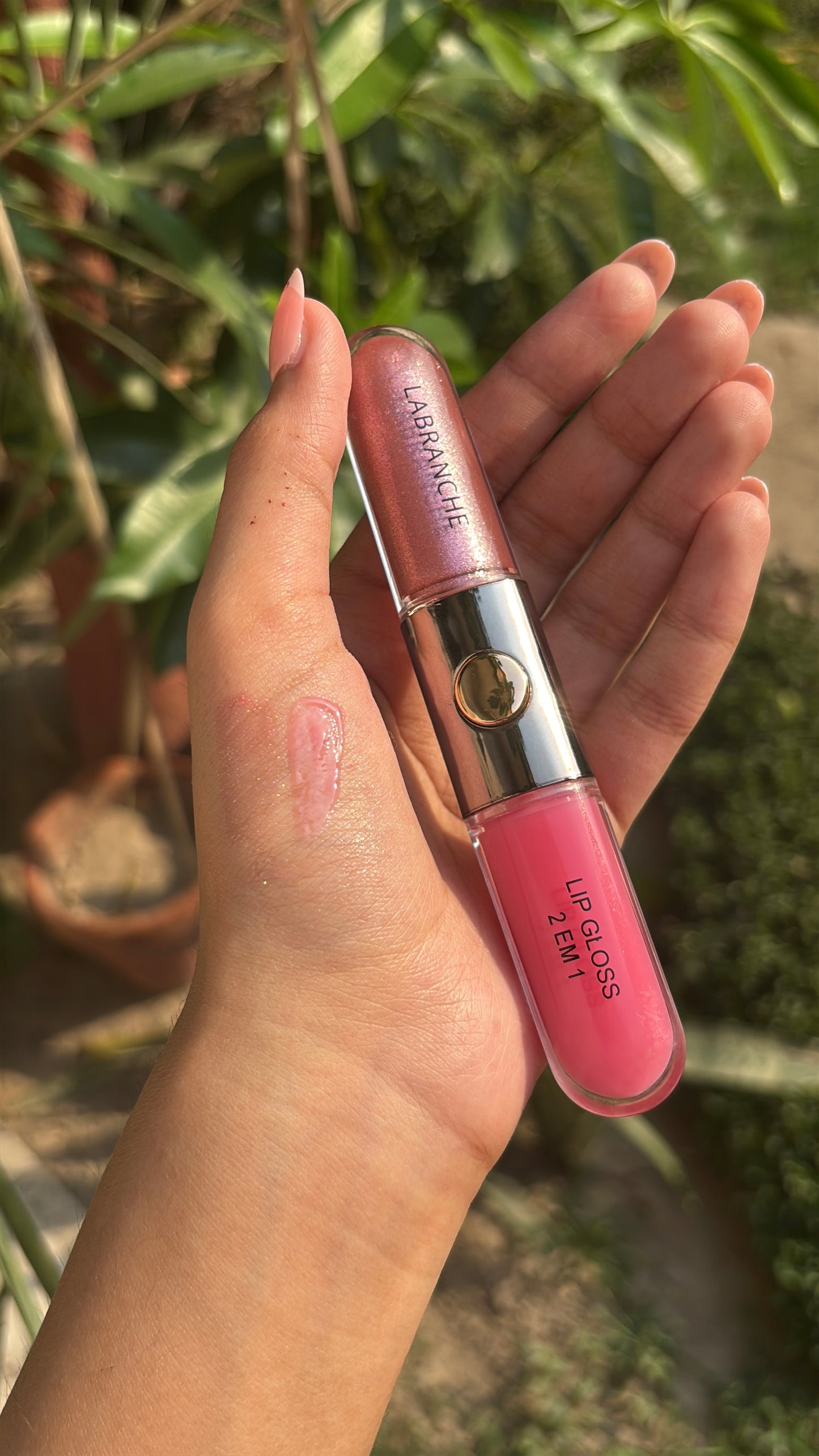 Double Sided Glitter LipGloss
