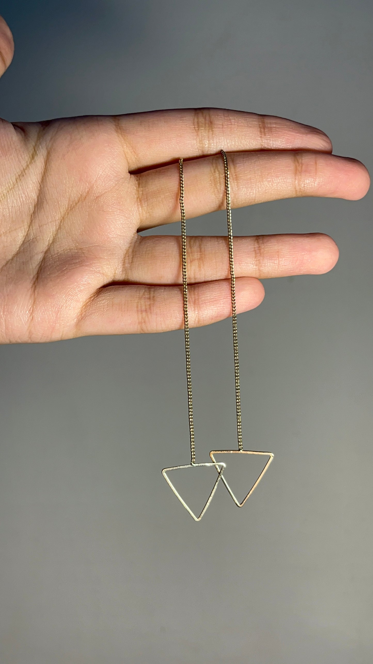 Triangular Earings