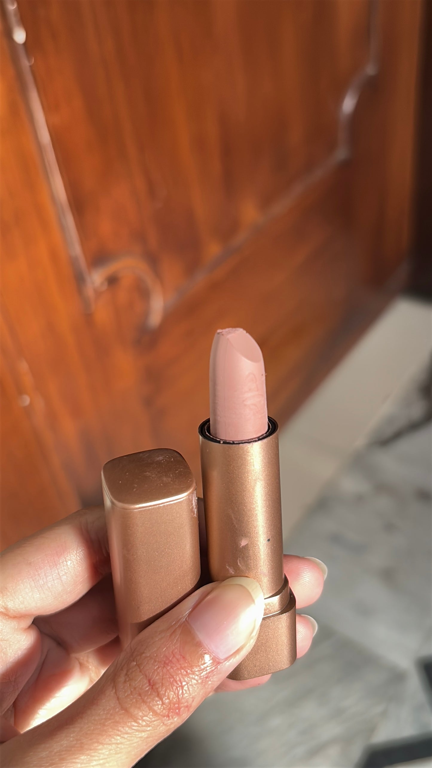 Nude Brown lipstick