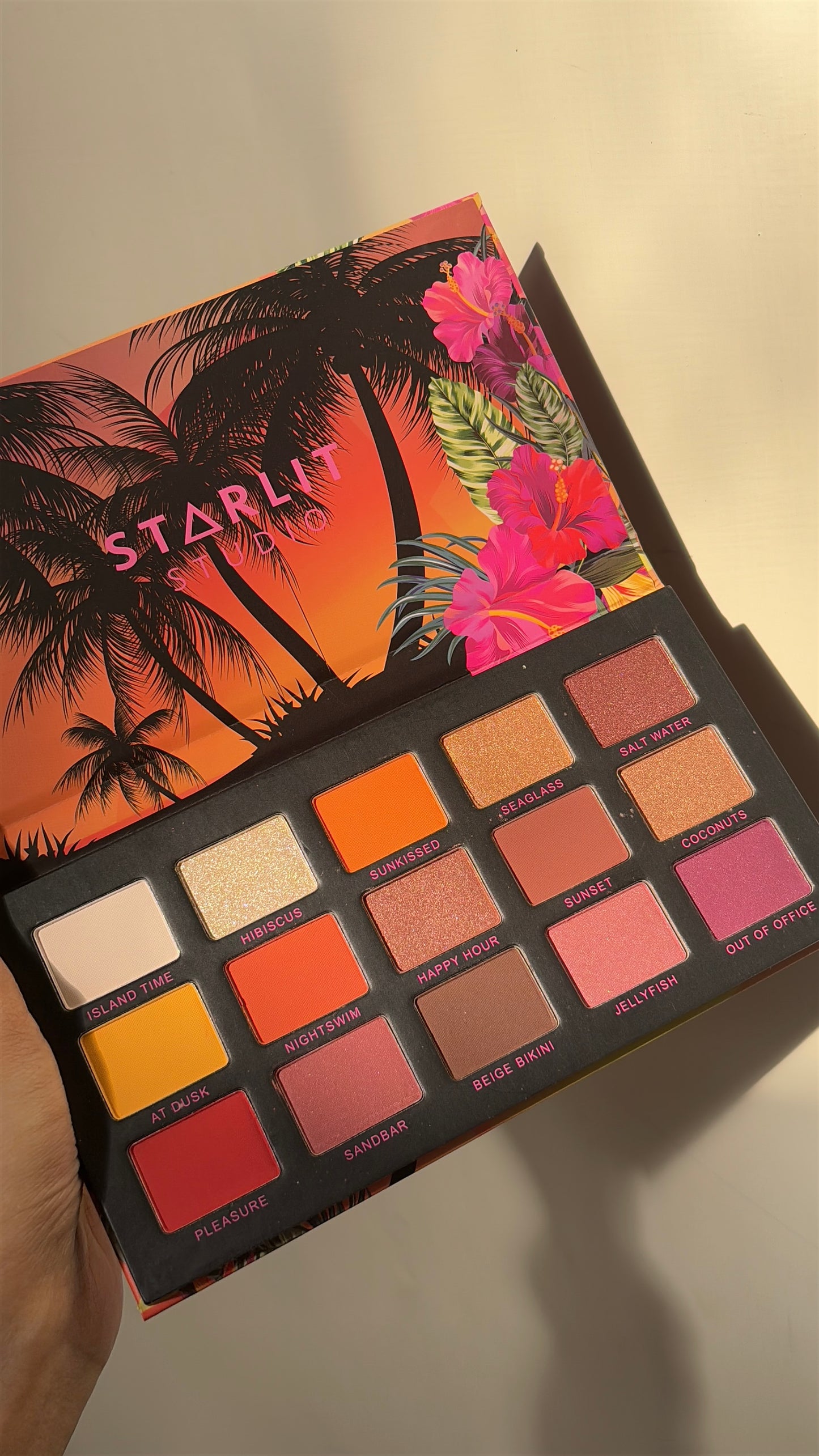 STARLIT Tropical Eyeshadow Palette