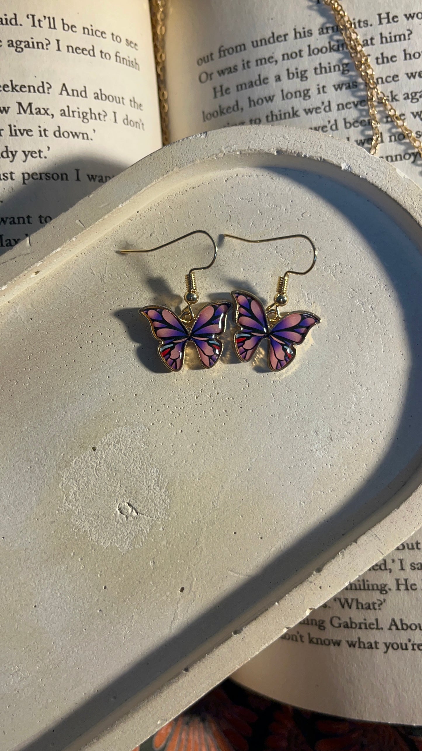 Butterfly Set Pink Purple-013