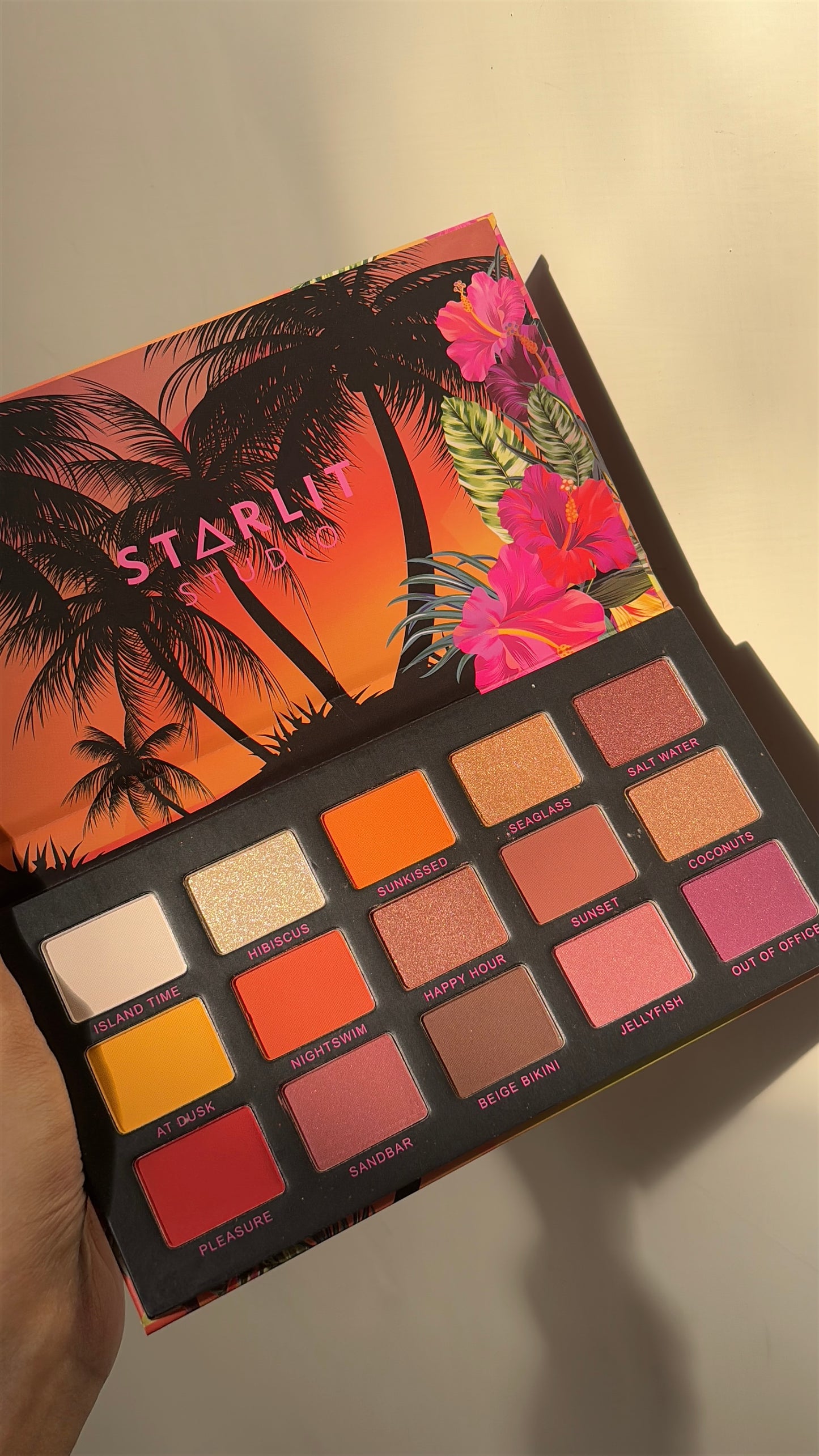 STARLIT Tropical Eyeshadow Palette