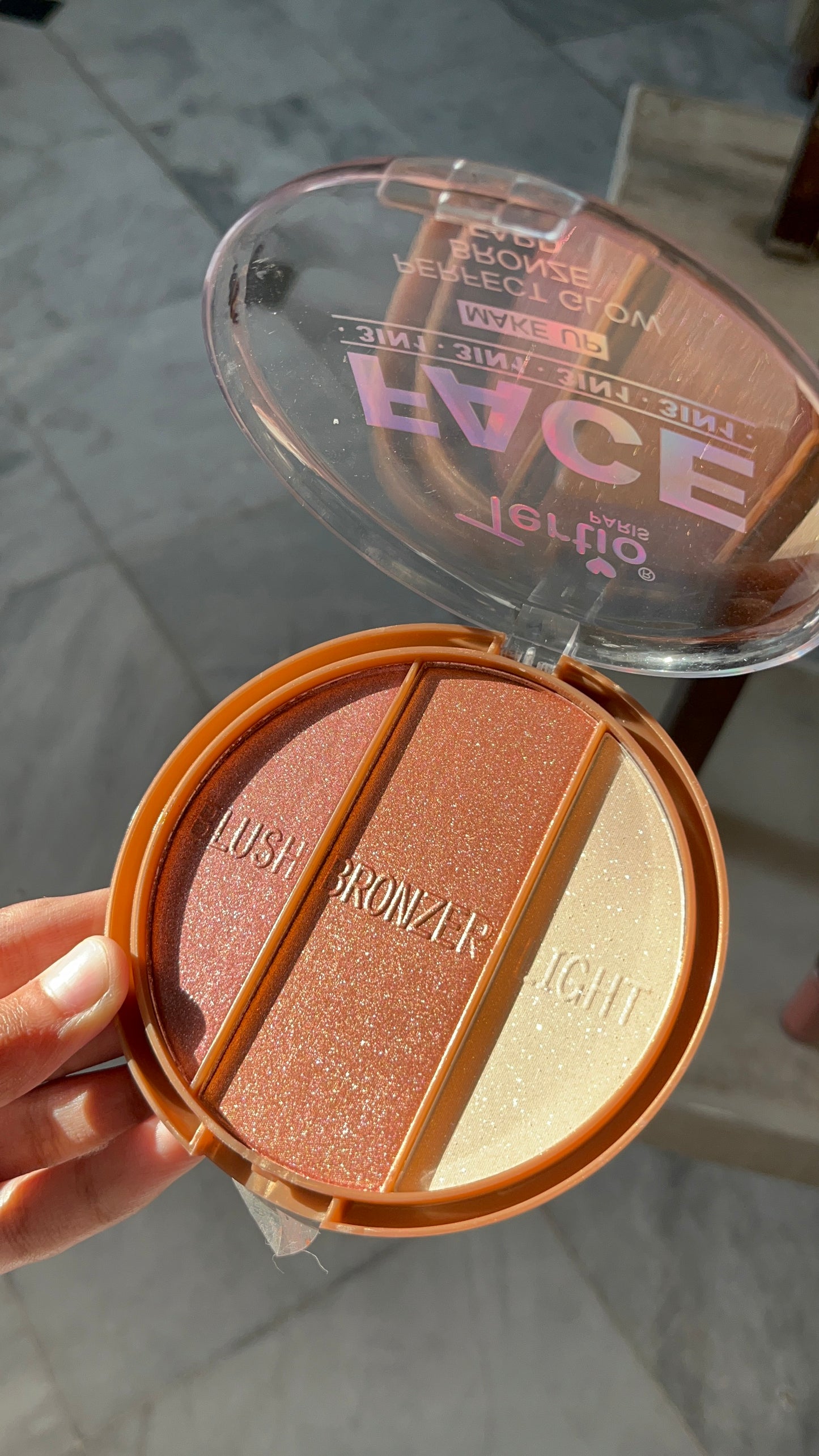 Blush, Bronzer and Highlighter