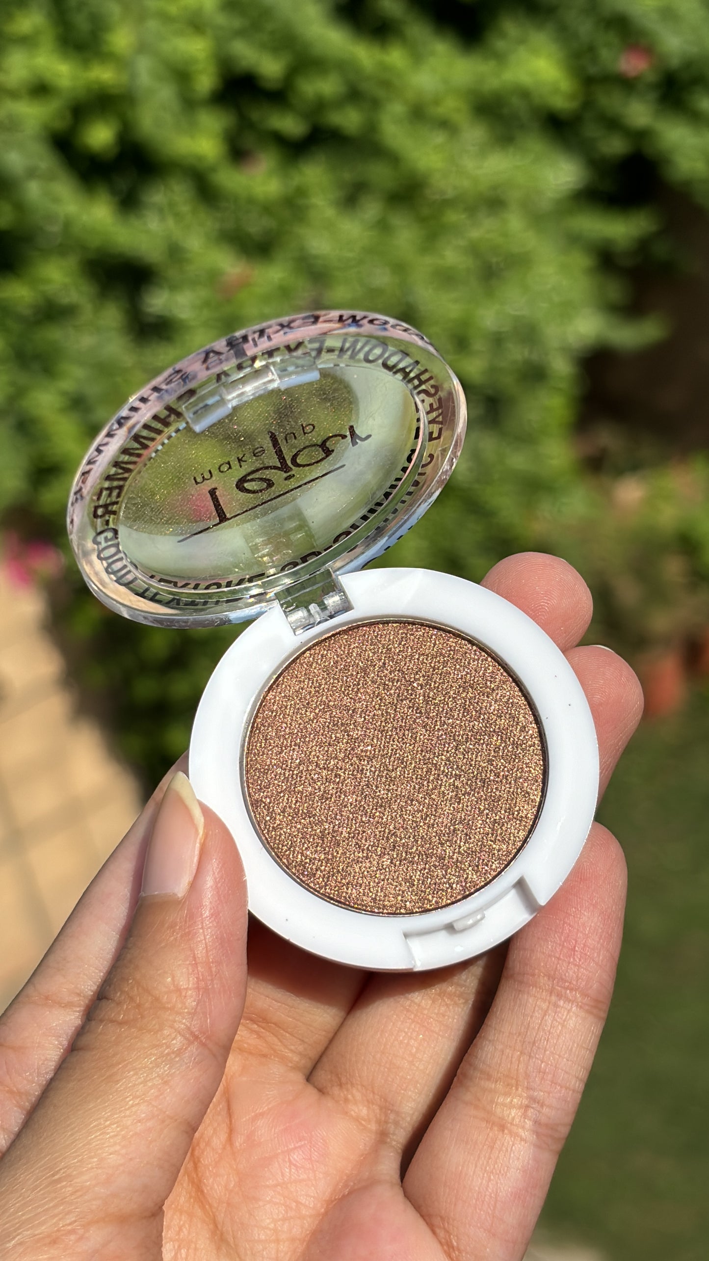 Single Eyeshadow and Highlighter