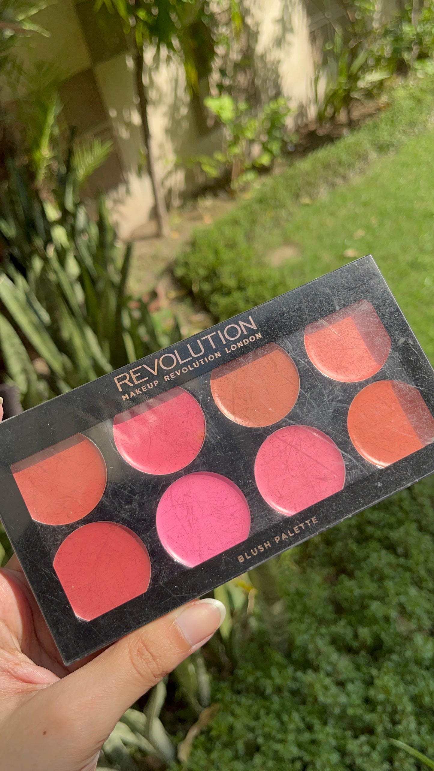 Creamy Blush palette