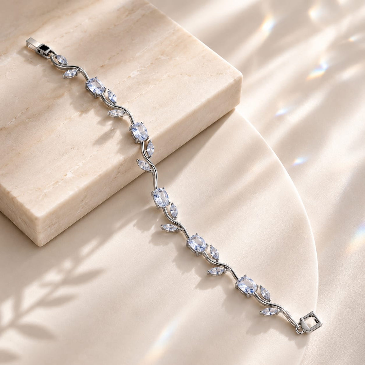 White Tulip Bracelet