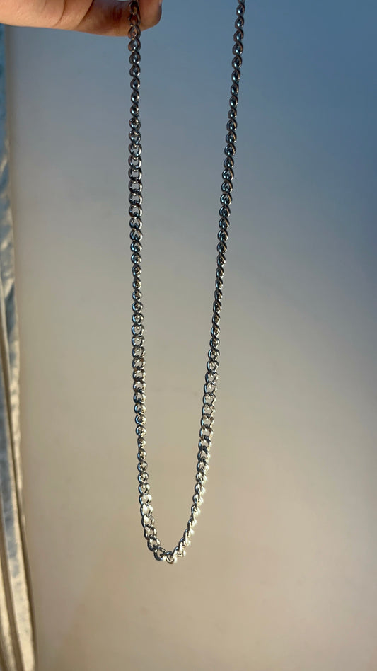 Long Chain Silver-01