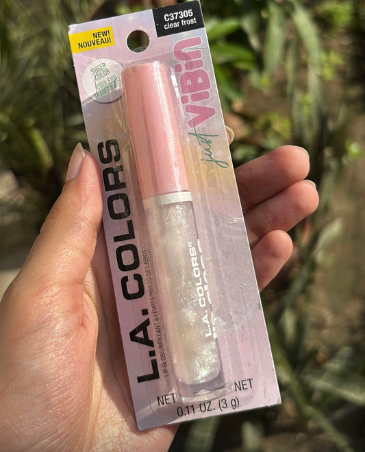 Clear Frost Glitter LipGloss
