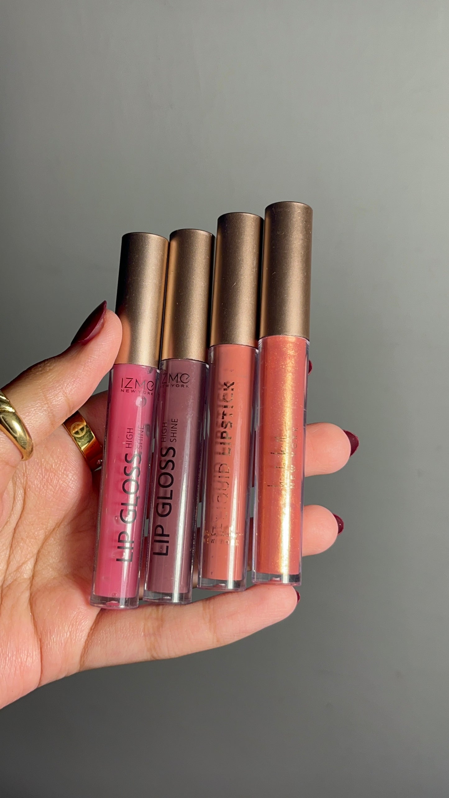 Set of 4 lipglosses