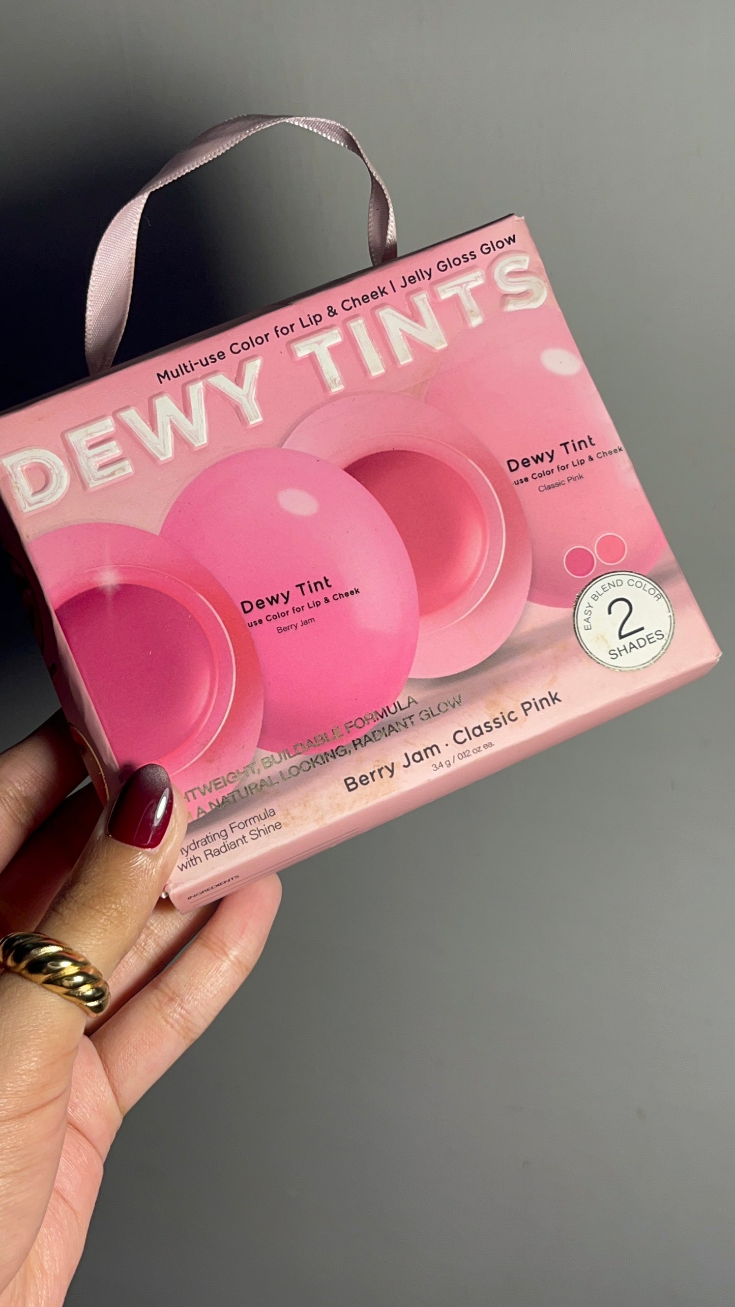 Dewy tints lip & cheek glow