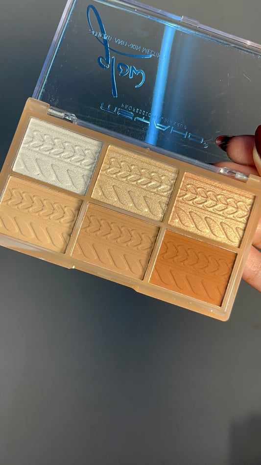 Contour, Blush and Highlighter Palette