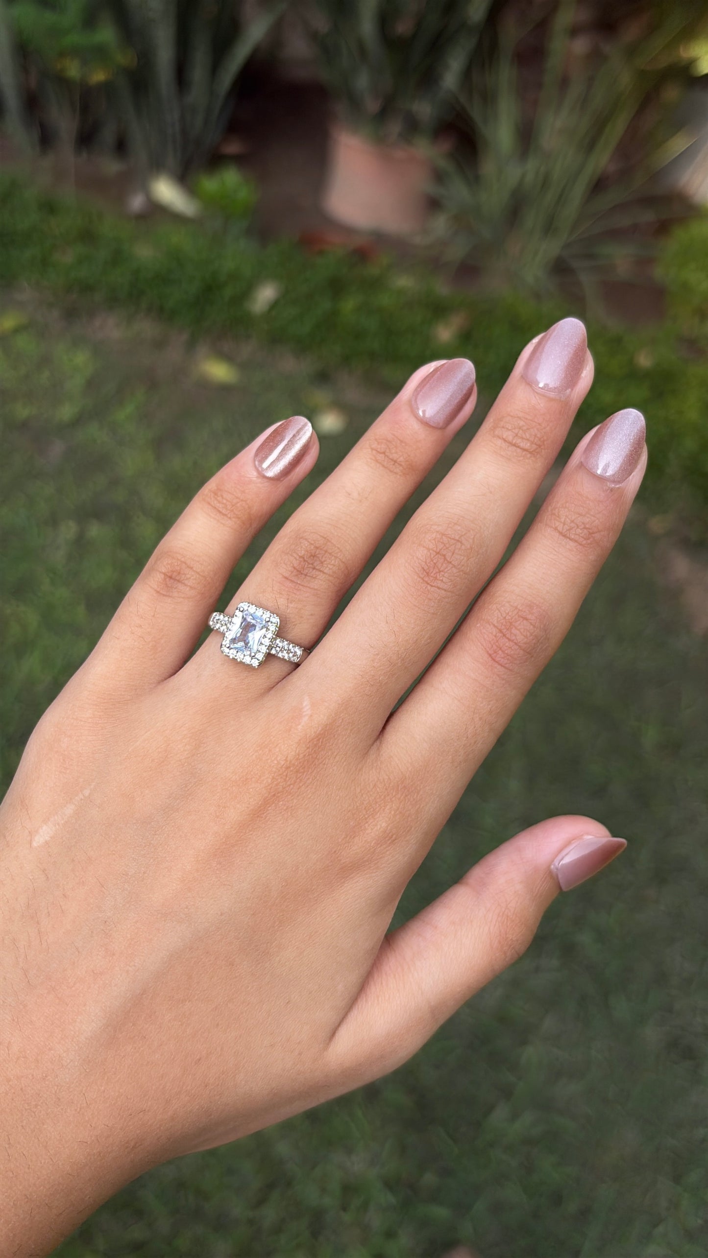 Square Cut  Ring