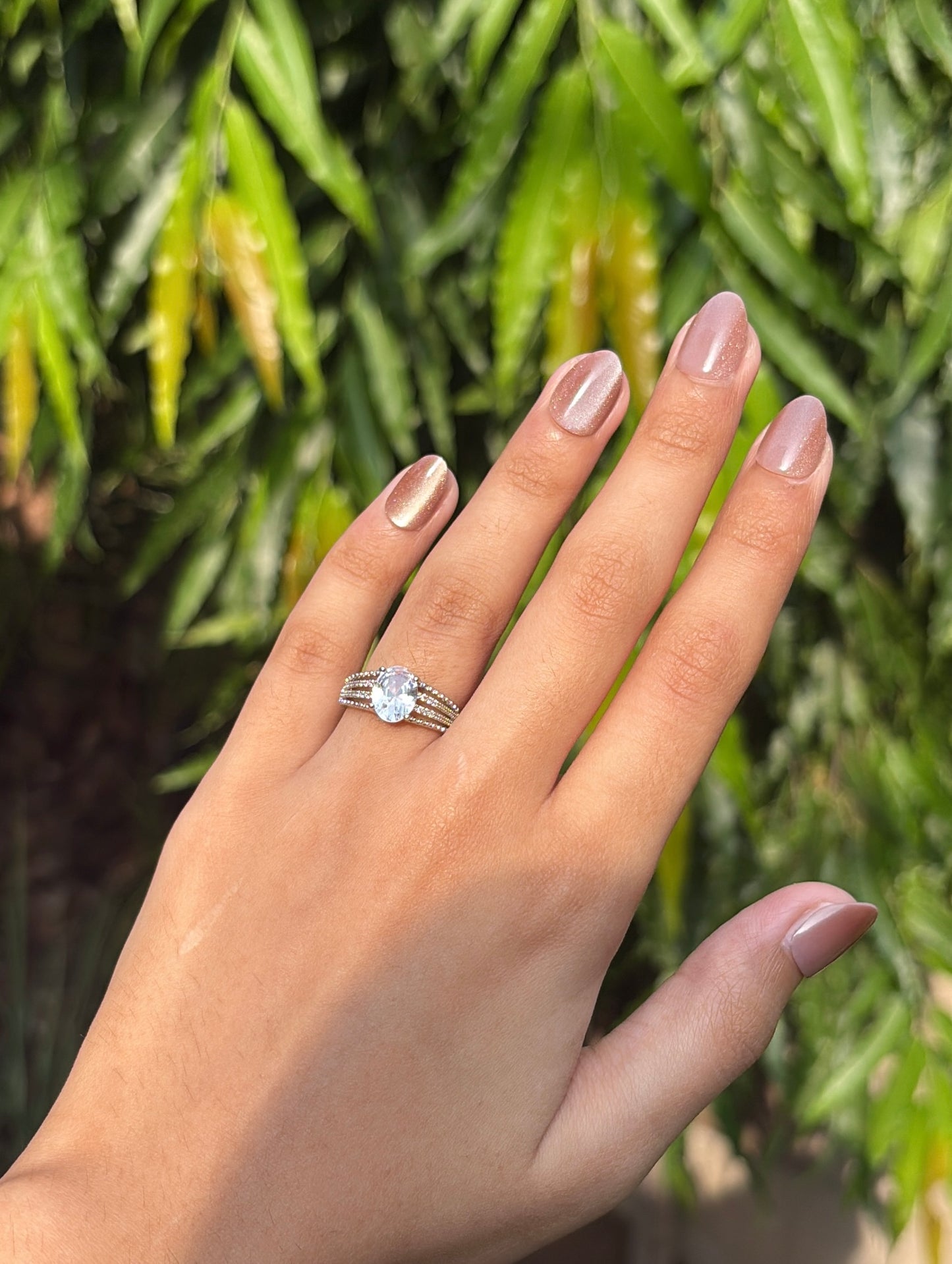 Oval Cut Ring