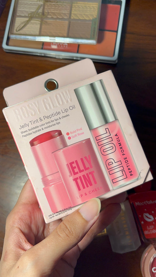 Jelly tint and LipOil