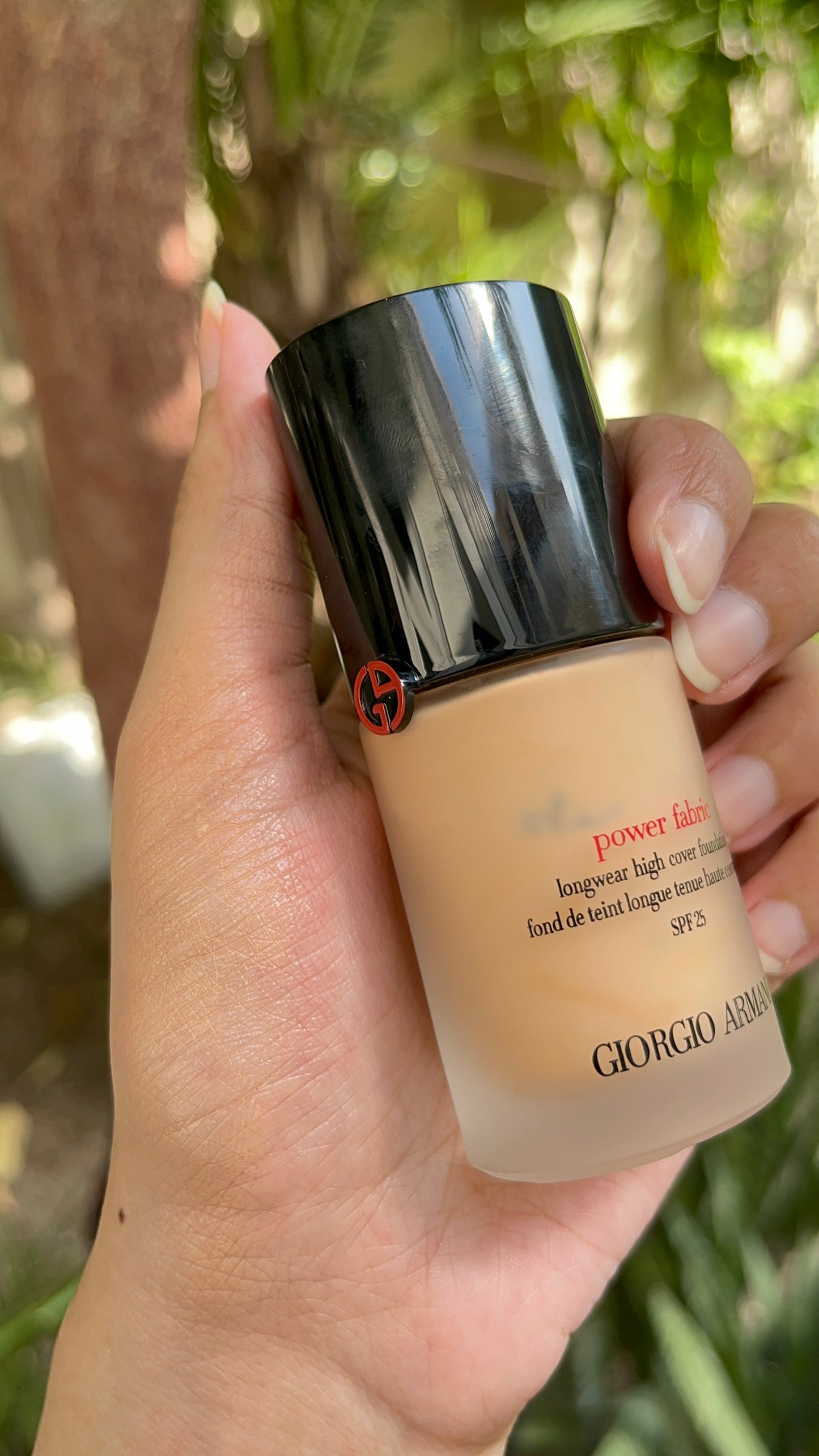 Longwear High Coverage foundation with SPF 25