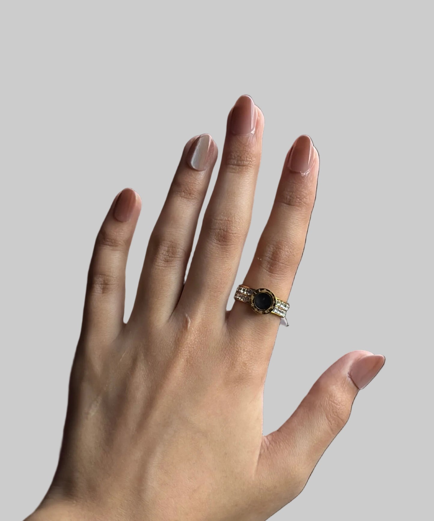 Black Stone Ring