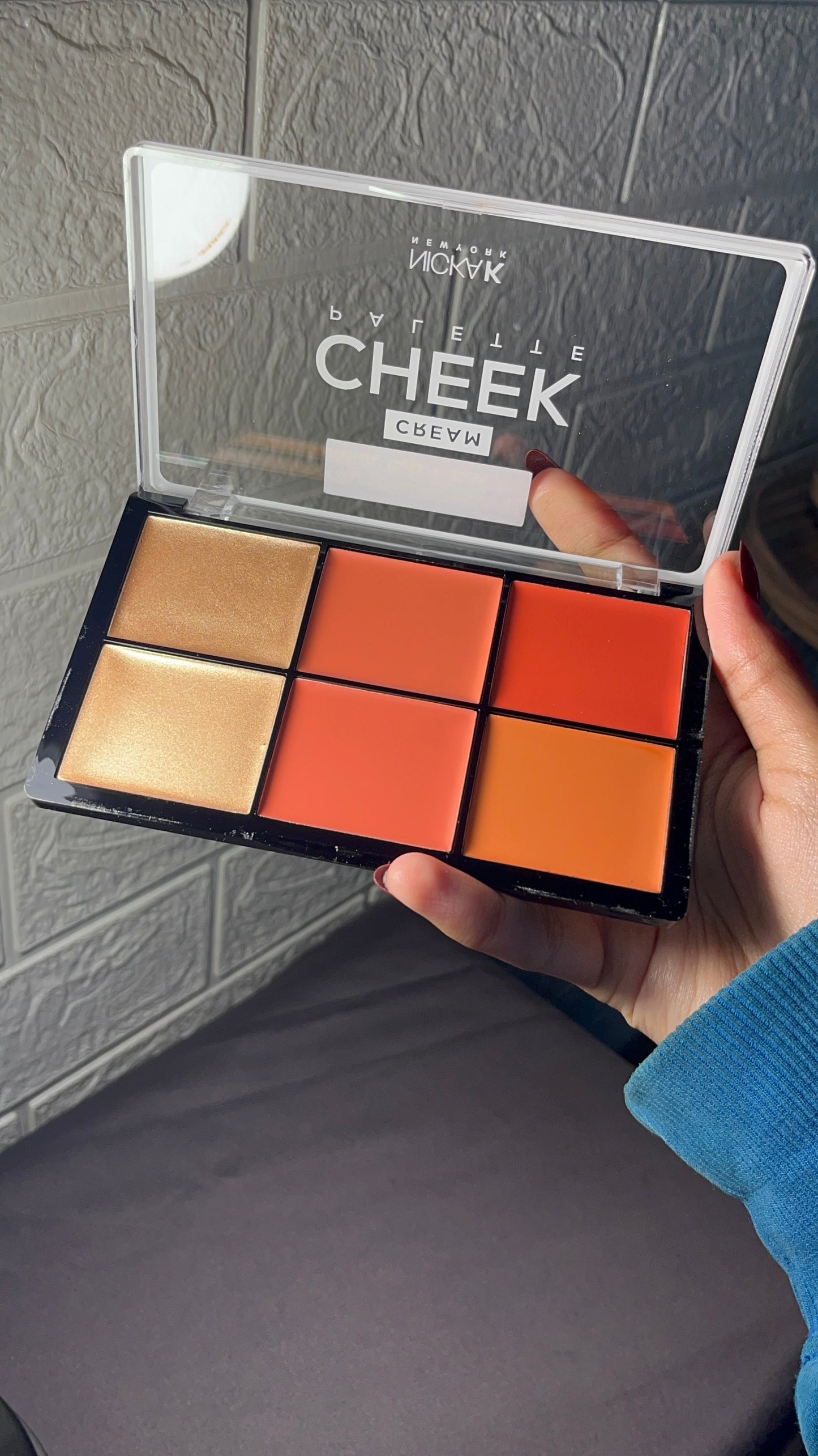 Cream Blush and Highlighter palette