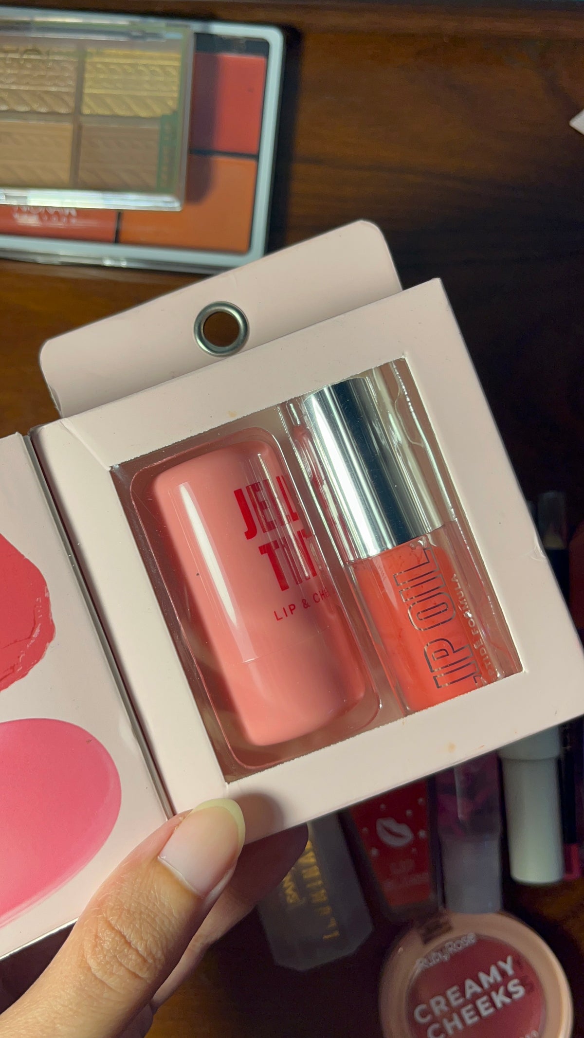 Jelly tint and LipOil