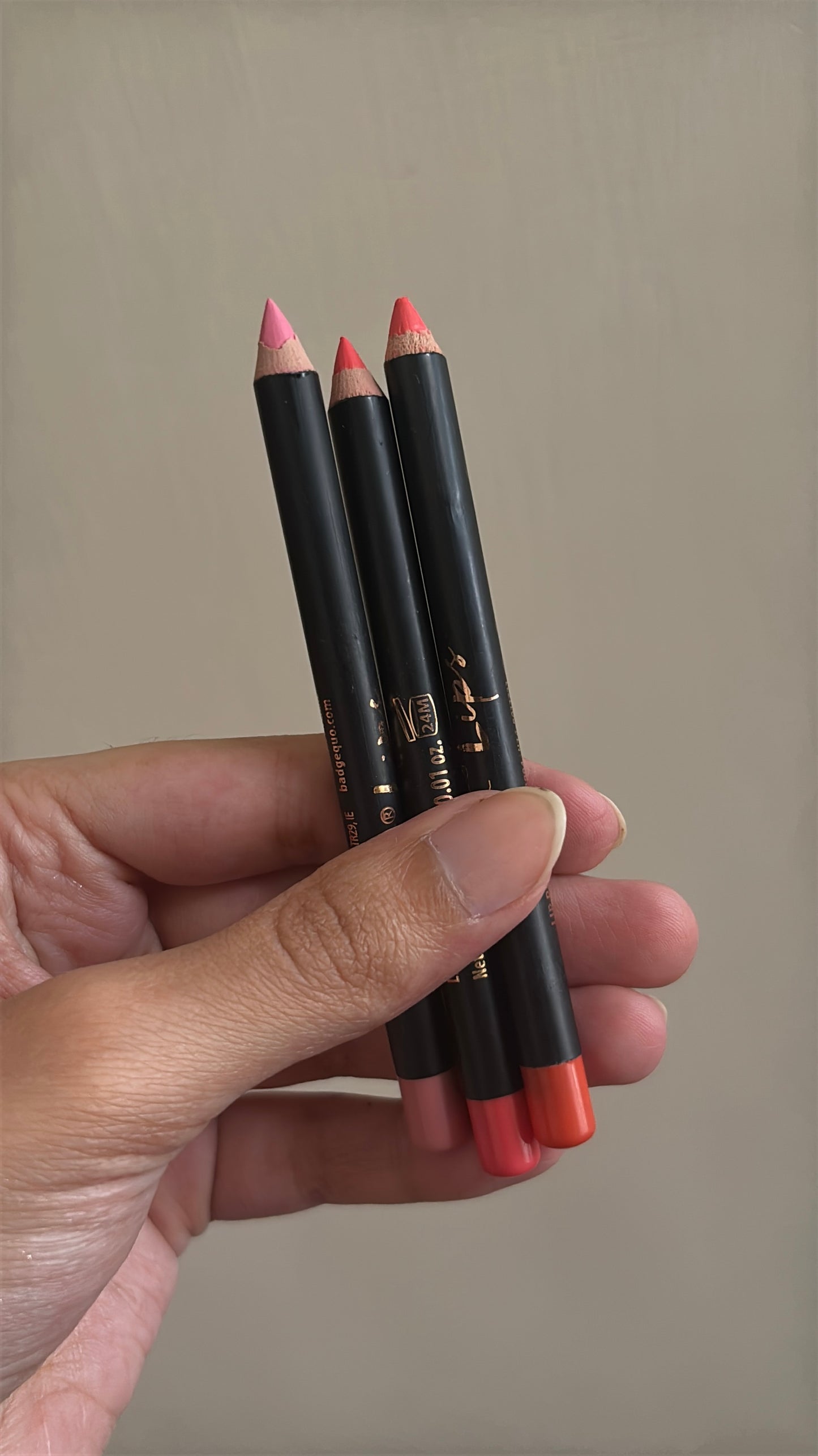 Set of 3 lippencils