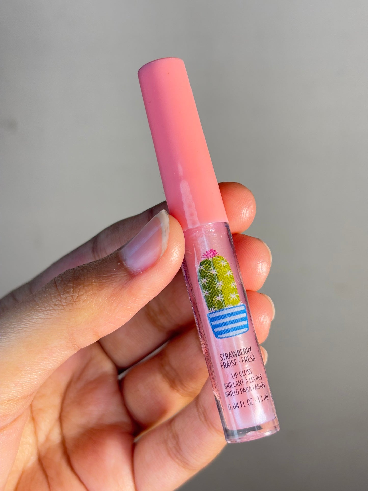 Strawberry lipgloss